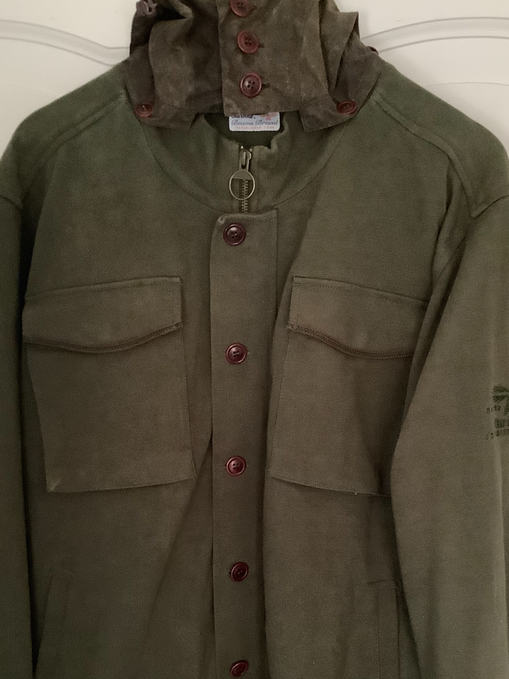 Rare Barbour Tokito Yoshida Wax Hooded Jacket