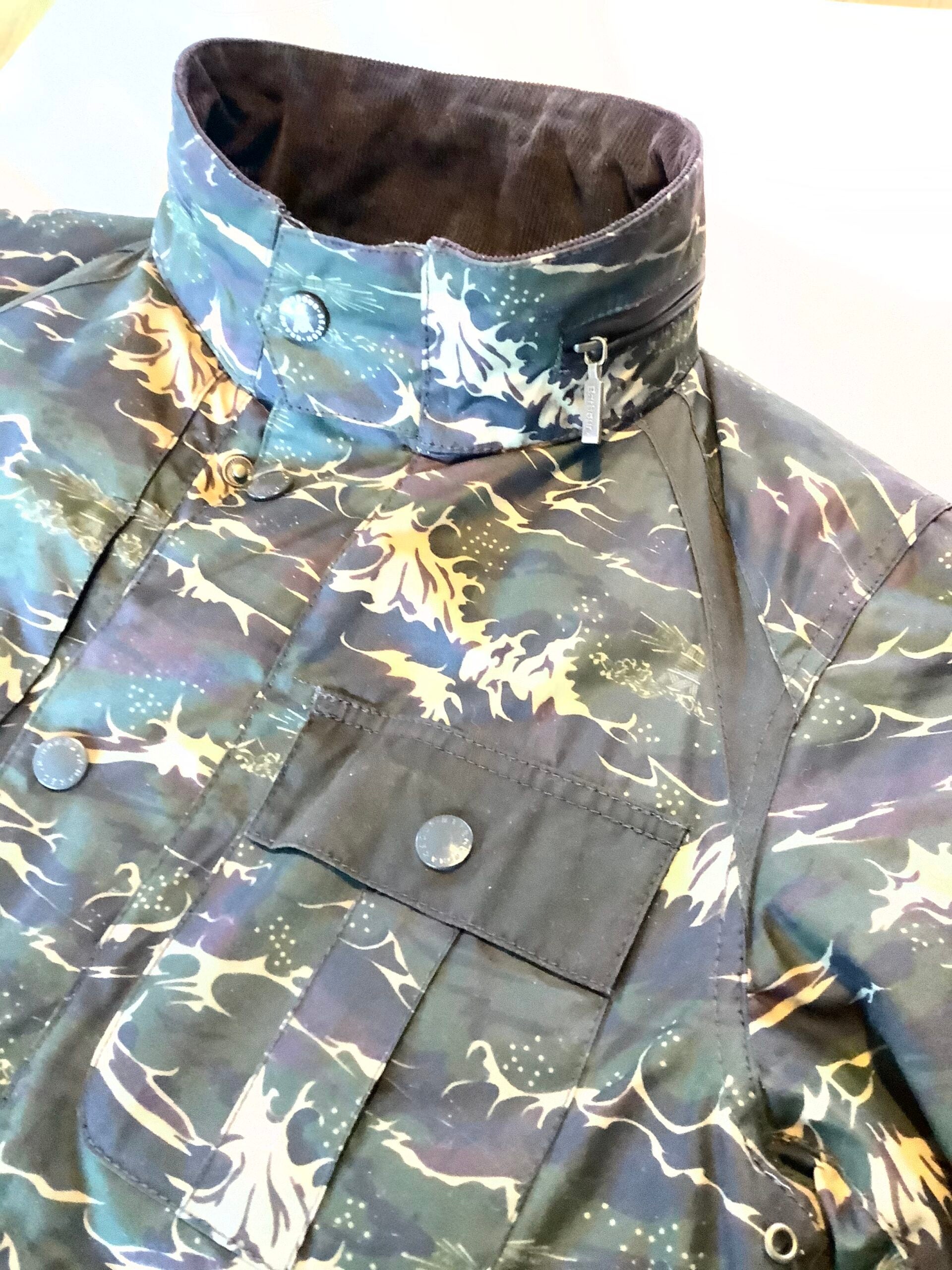 Barbour Mountaineering Brantmoto Wax Jacket size Large