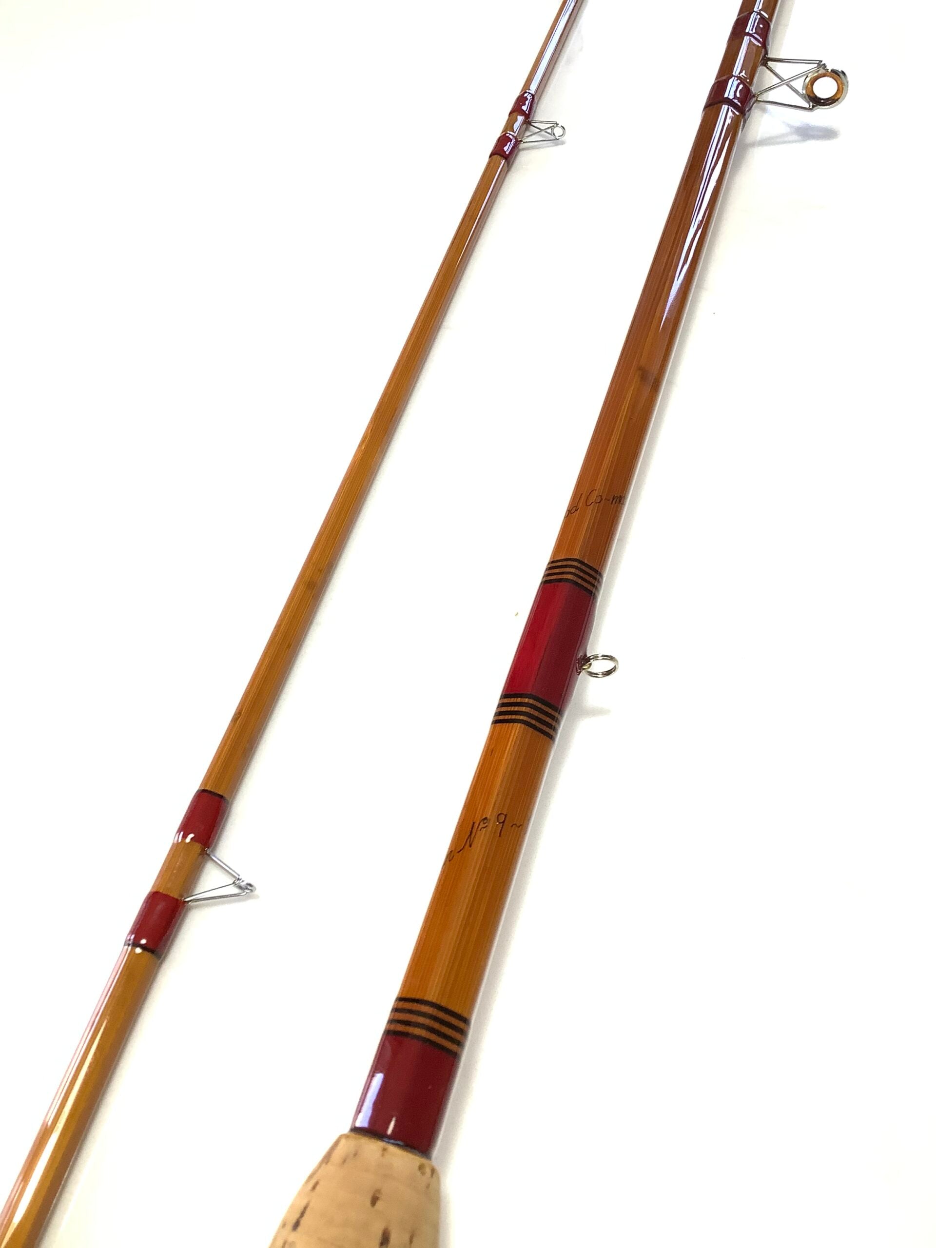Edward Barder Rod Company “ THE CHRIS YATES MERLIN “Rare HOLLOW BUILT Ltd Edition Built Cane Rod