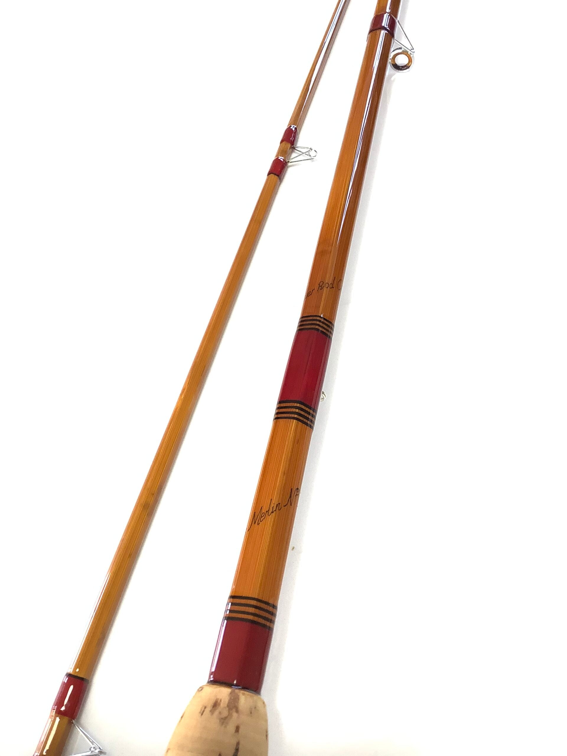Edward Barder Rod Company “ THE CHRIS YATES MERLIN “Rare HOLLOW BUILT Ltd Edition Built Cane Rod