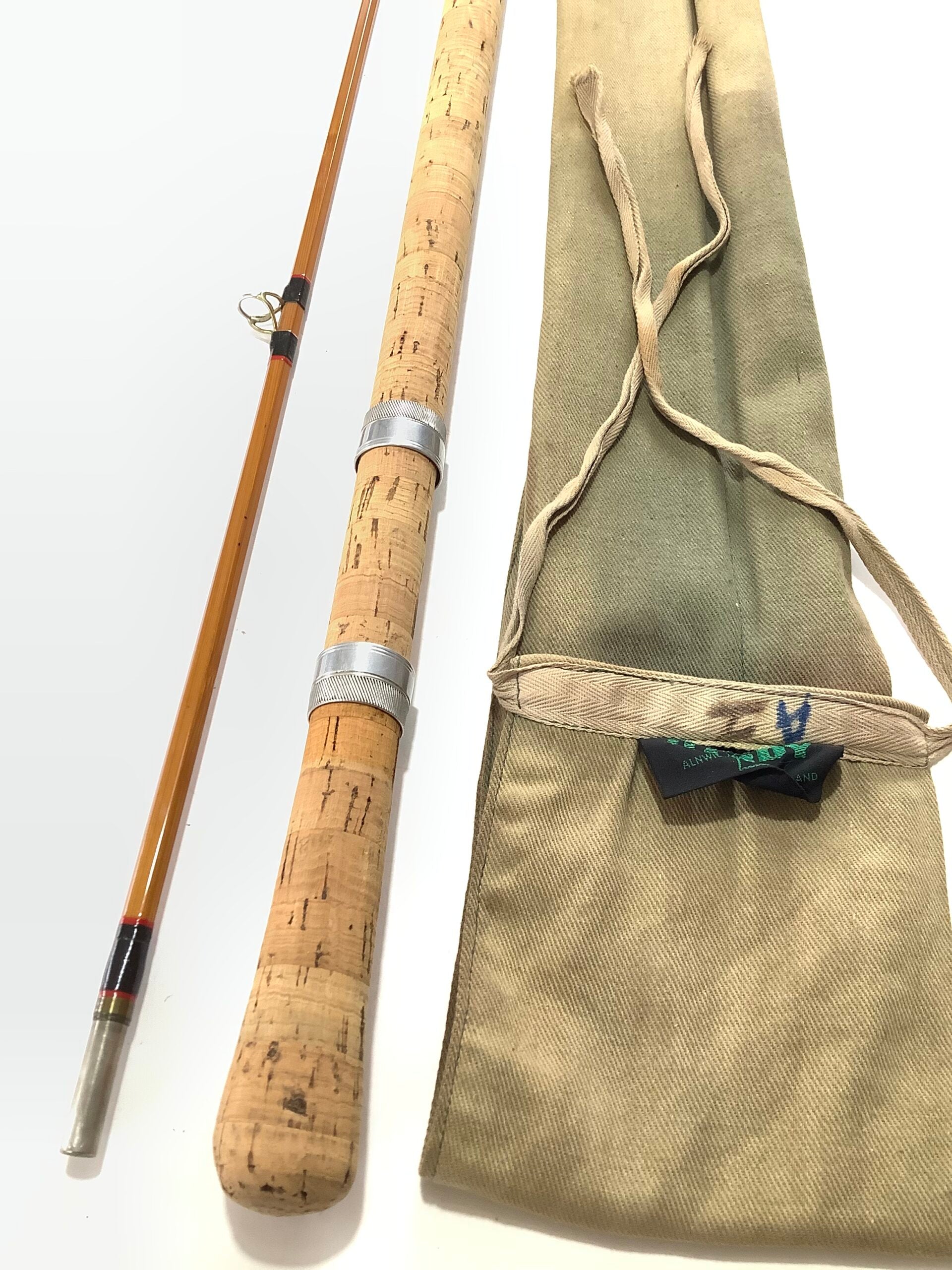HARDY BROS Richard Walker “ AVON “ Built Cane Rod