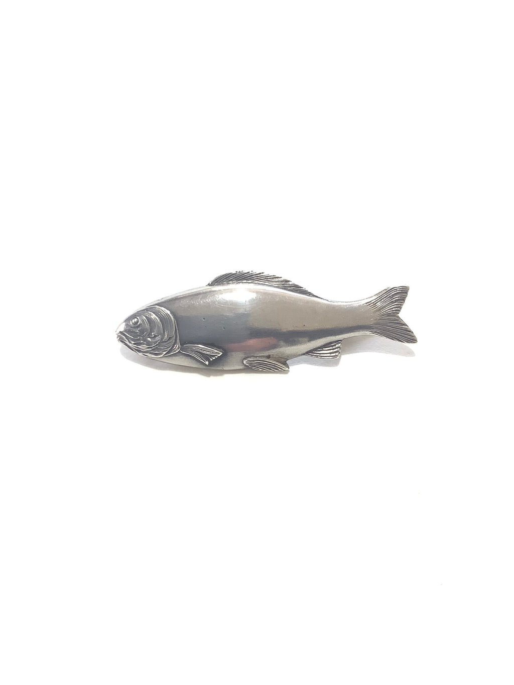 Antique Silver Fish with Victorian Kite Mark Stamp