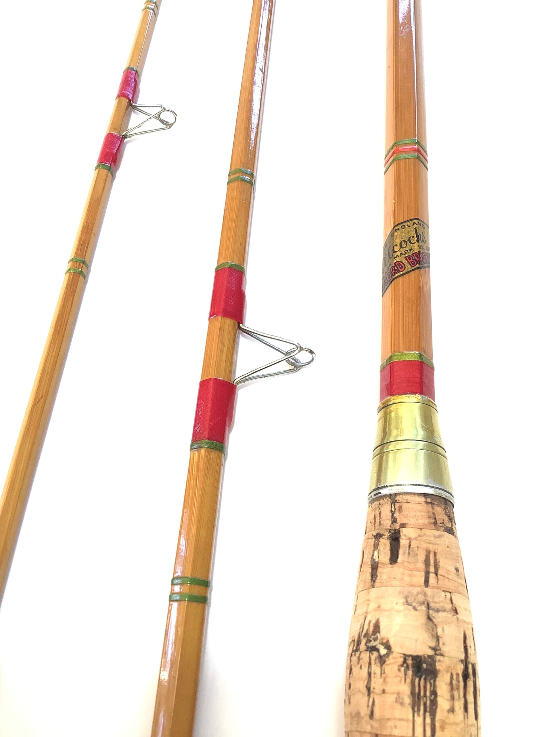 ALLCOCK Co “ RECORD BREAKER” Built Cane Float Rod