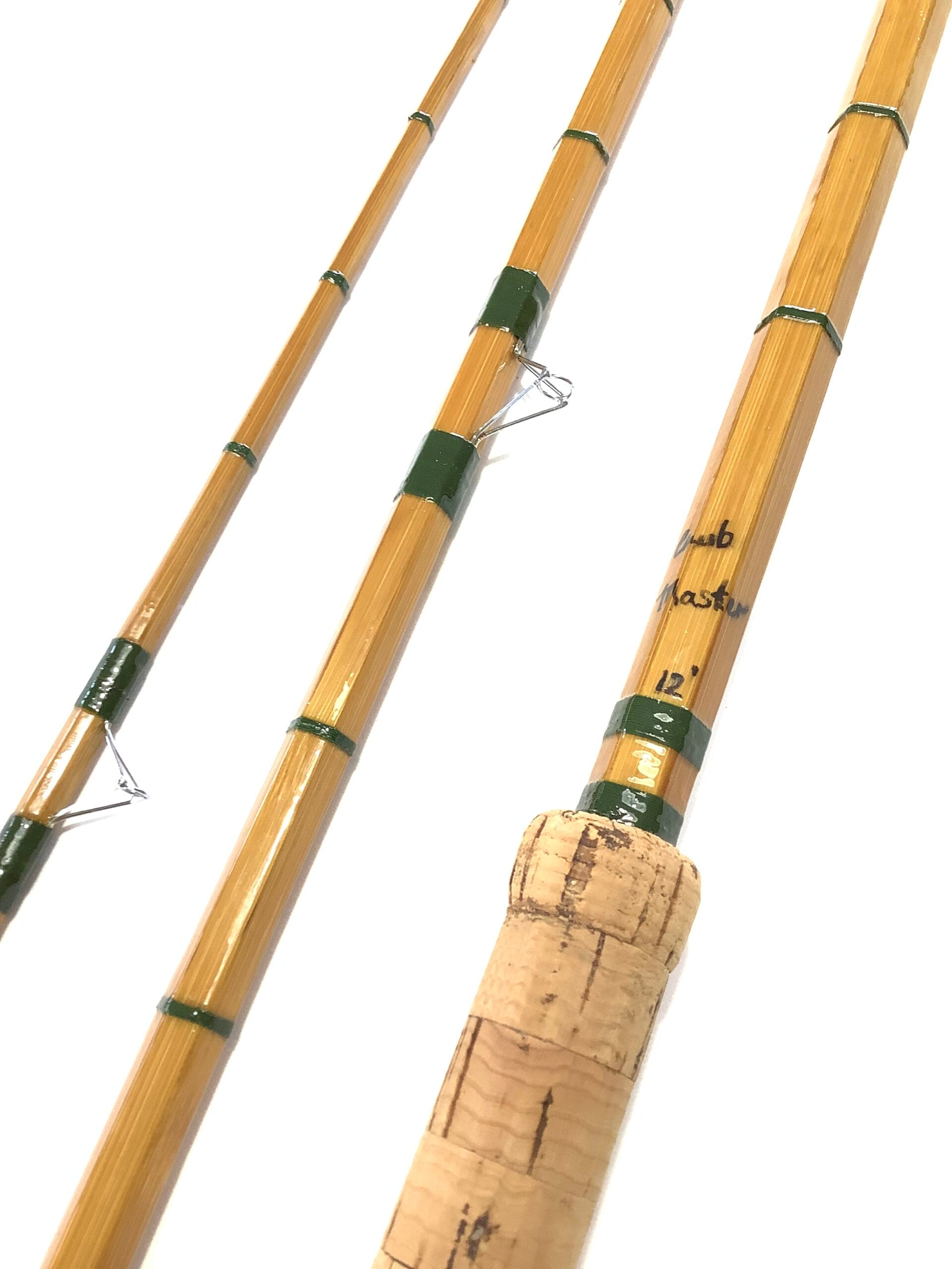 Hand Built Cane Rod “ THE CHUB MASTER” 12ft