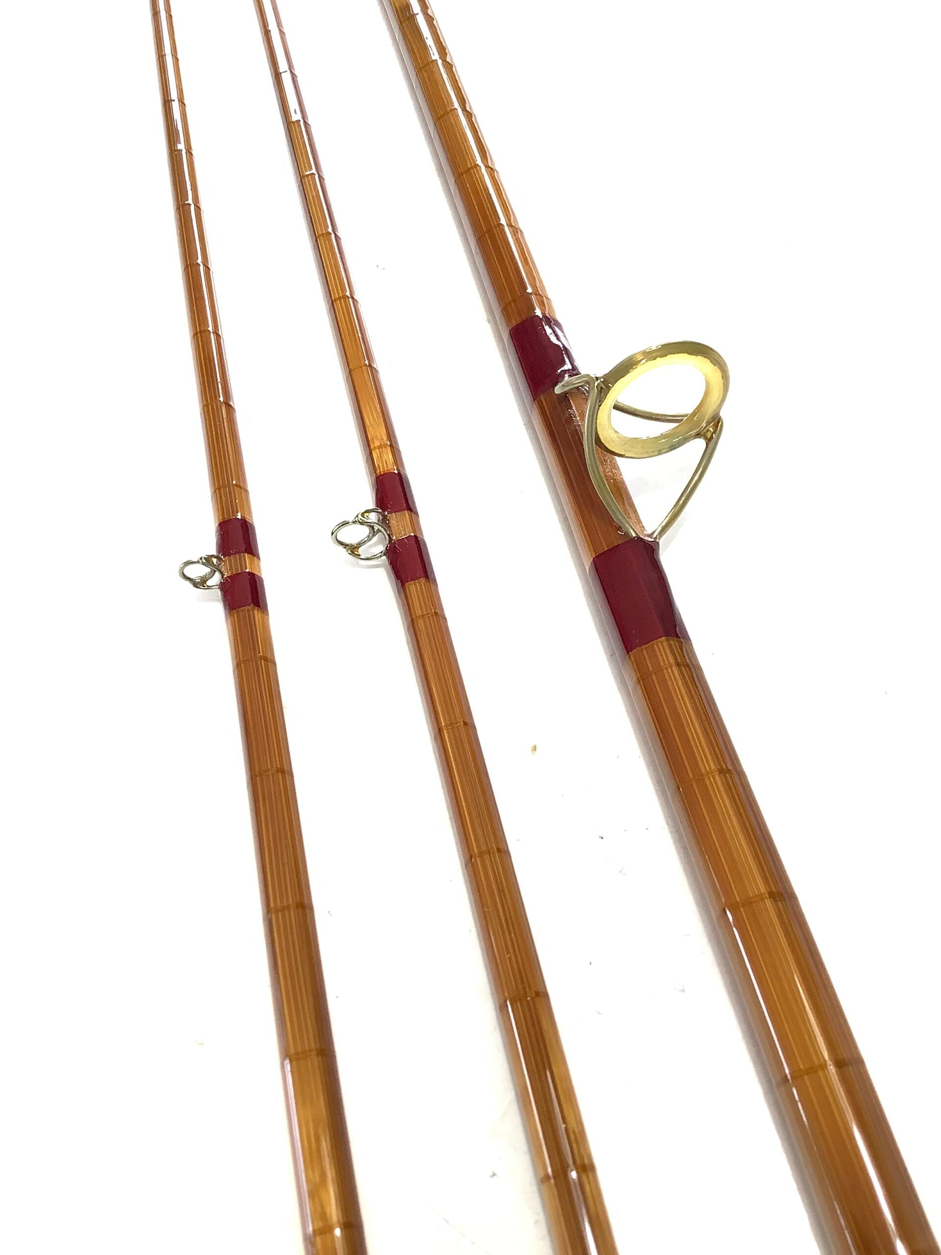 RYAN BURNS “ CARPSTRIKE” Built Cane Rod Two Tips