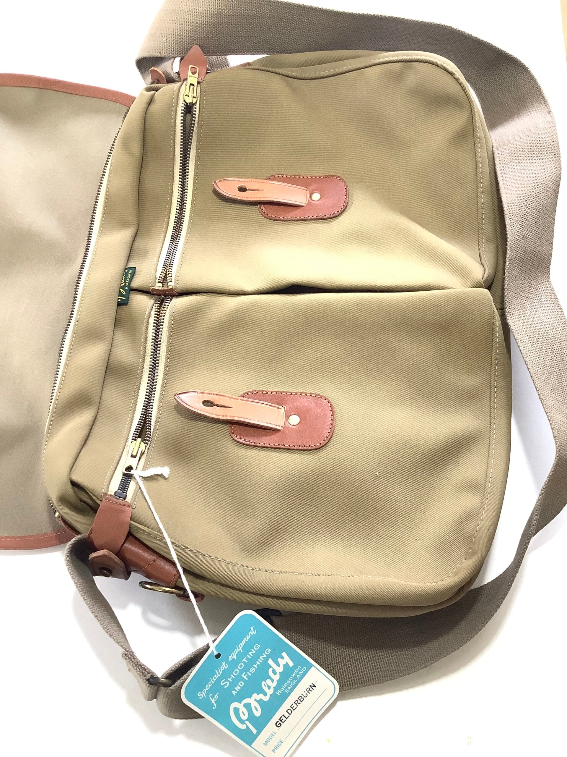 NEW Unused Vintage BRADY GELDERBURN Fishermans Bag
