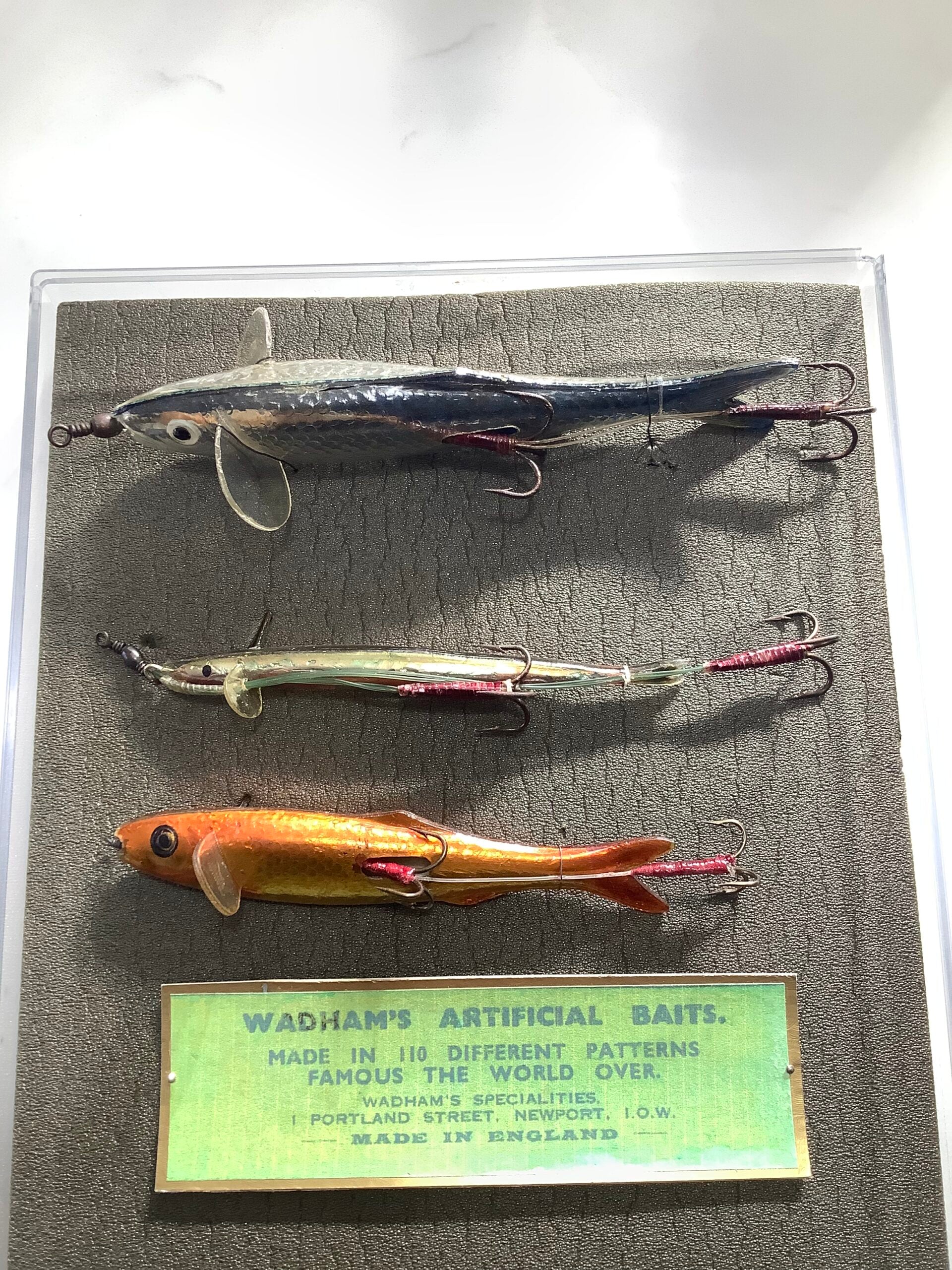 Vintage PERCY WADHAMS Large size Baits/Lures