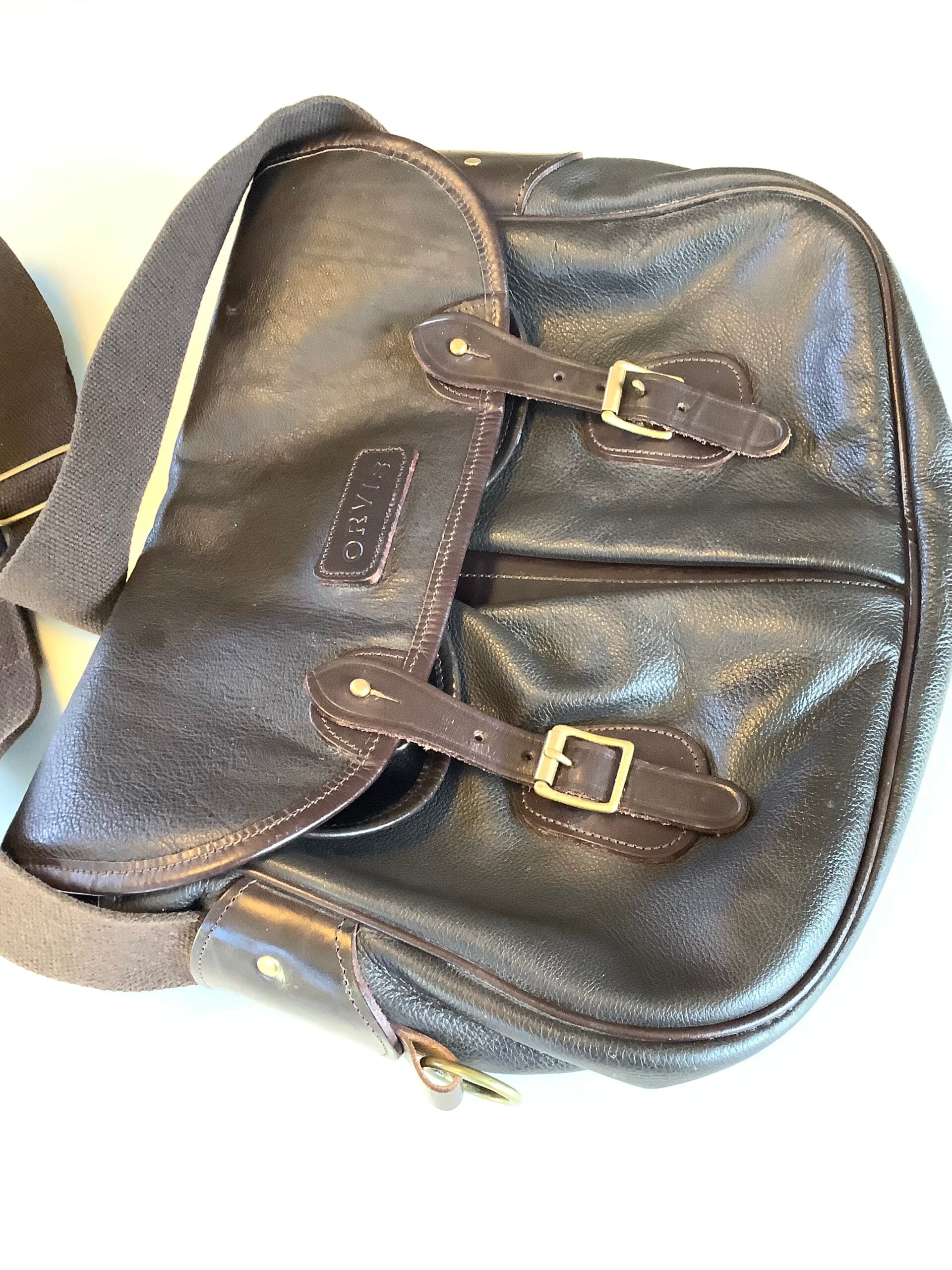 Leather ORVIS Fishermans Hold-all Bag