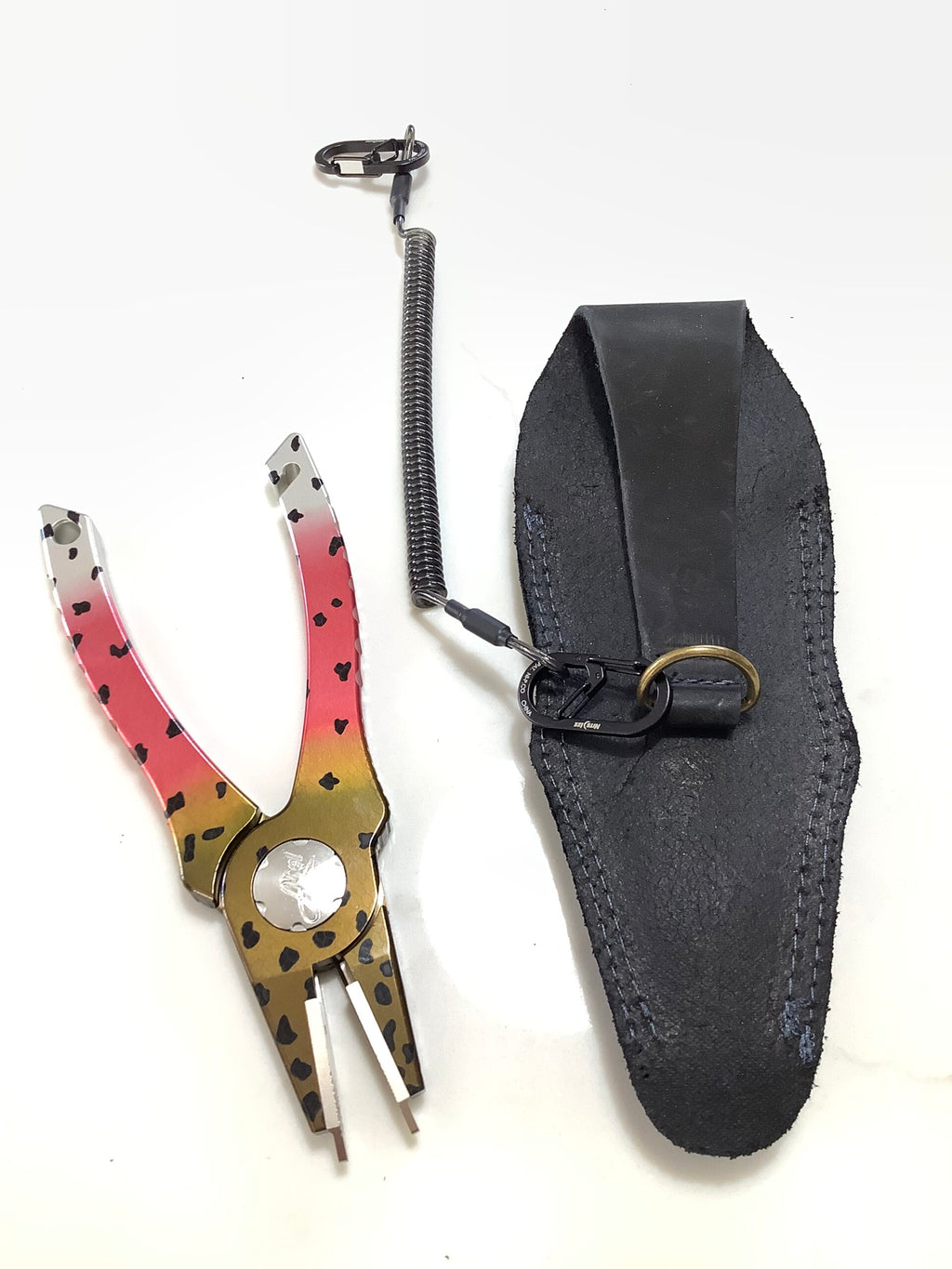 NEW ABEL Fishing Pliers Native Rainbow Graphic Design