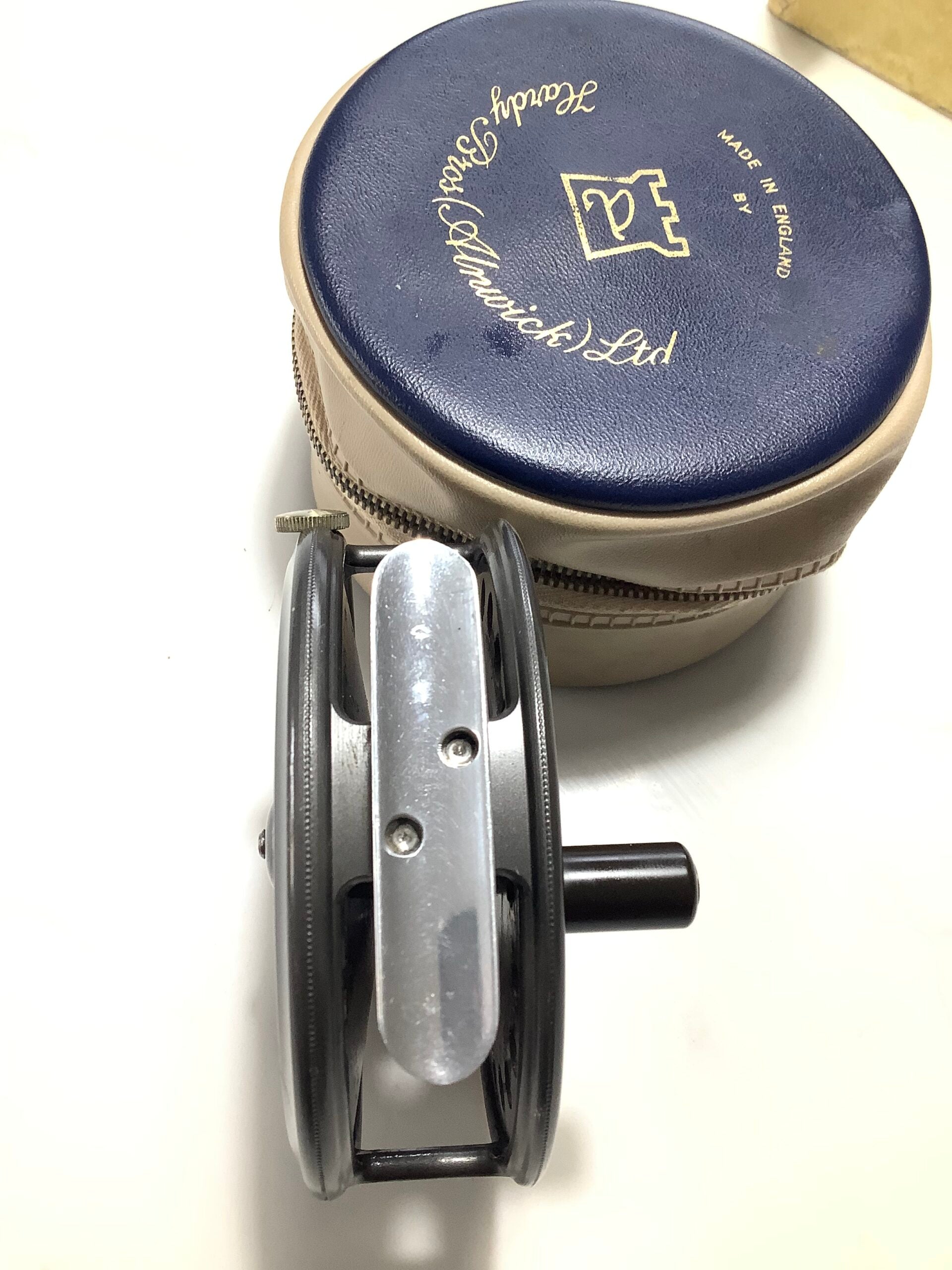 Rare Hardy Bros “ ALCEDO “ 3 7/8” Fly Reel