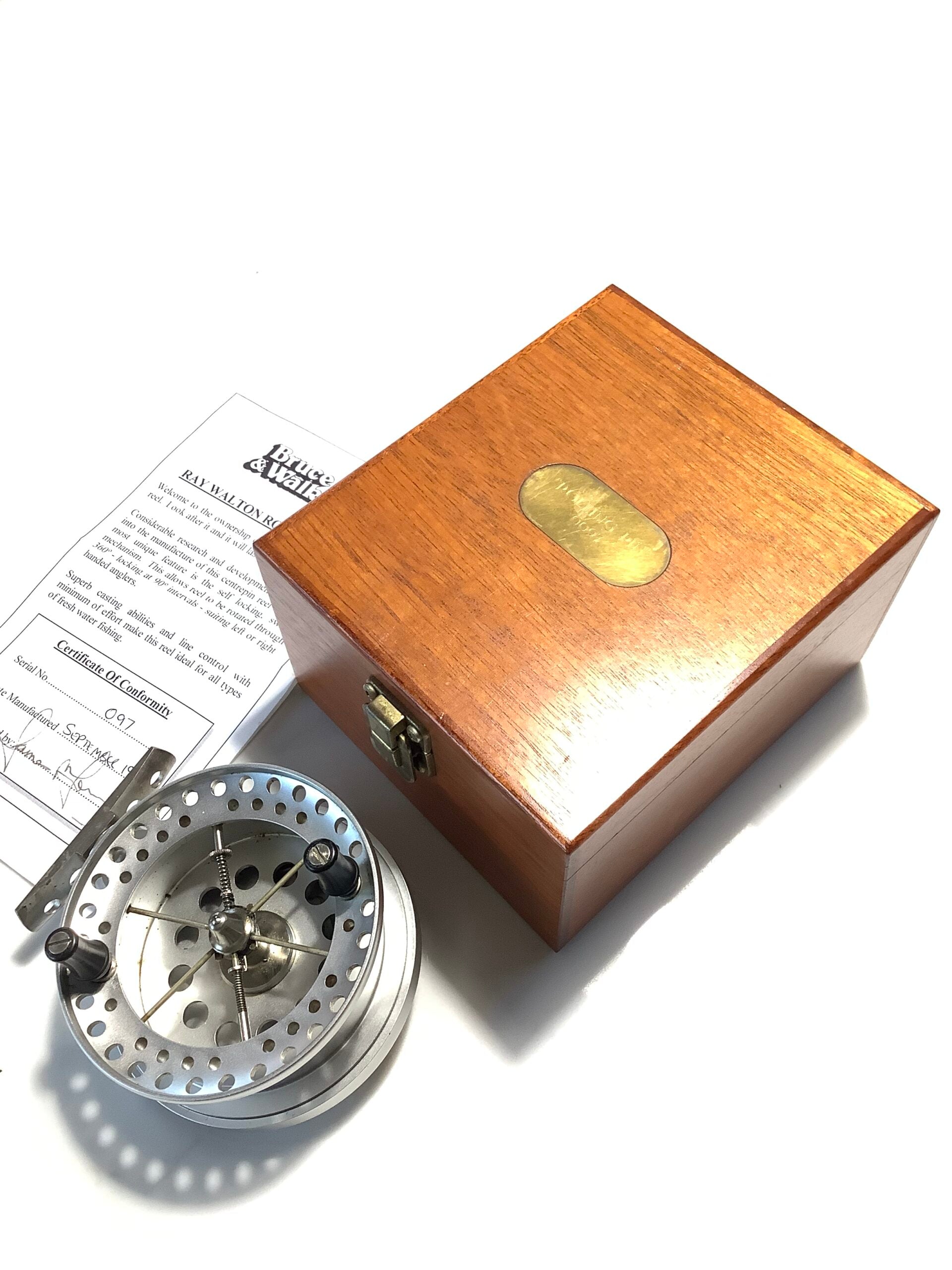 First Model BRUCE WALKER  Ray Walton Rolling Centrepin Limited Edition