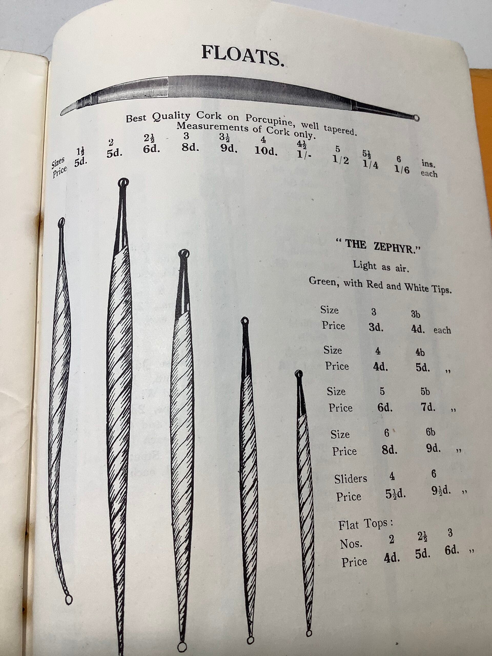 Antique T.H.SOWERBUTTS Fishing Tackle Catalogue/Guide