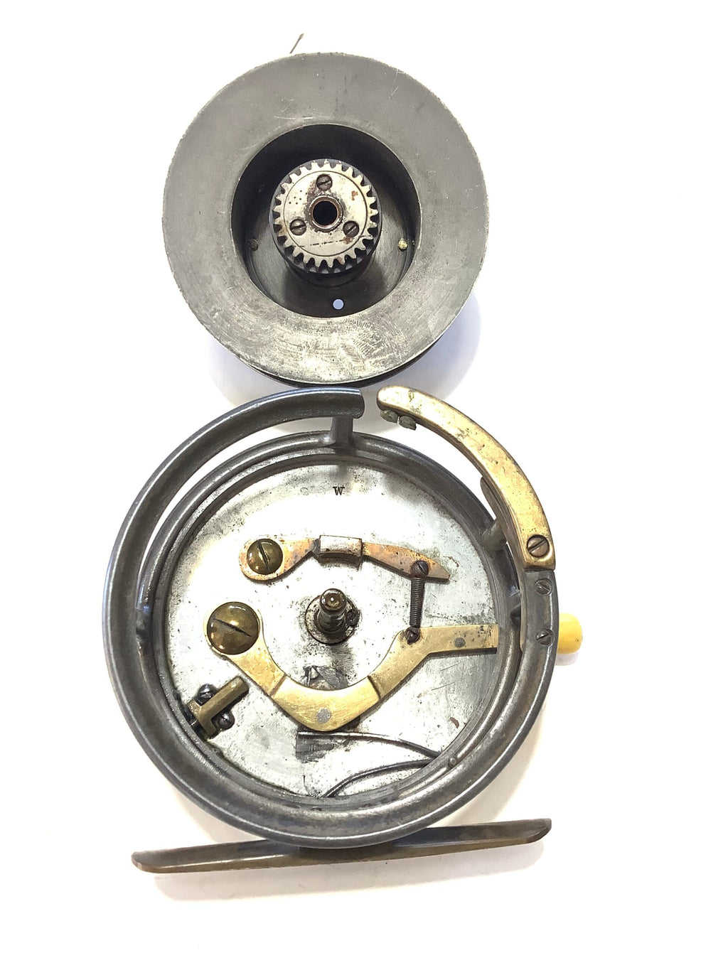 Rare Antique HARDY BROS Silex No.2 WITH AUXILIARY RIM BRAKE