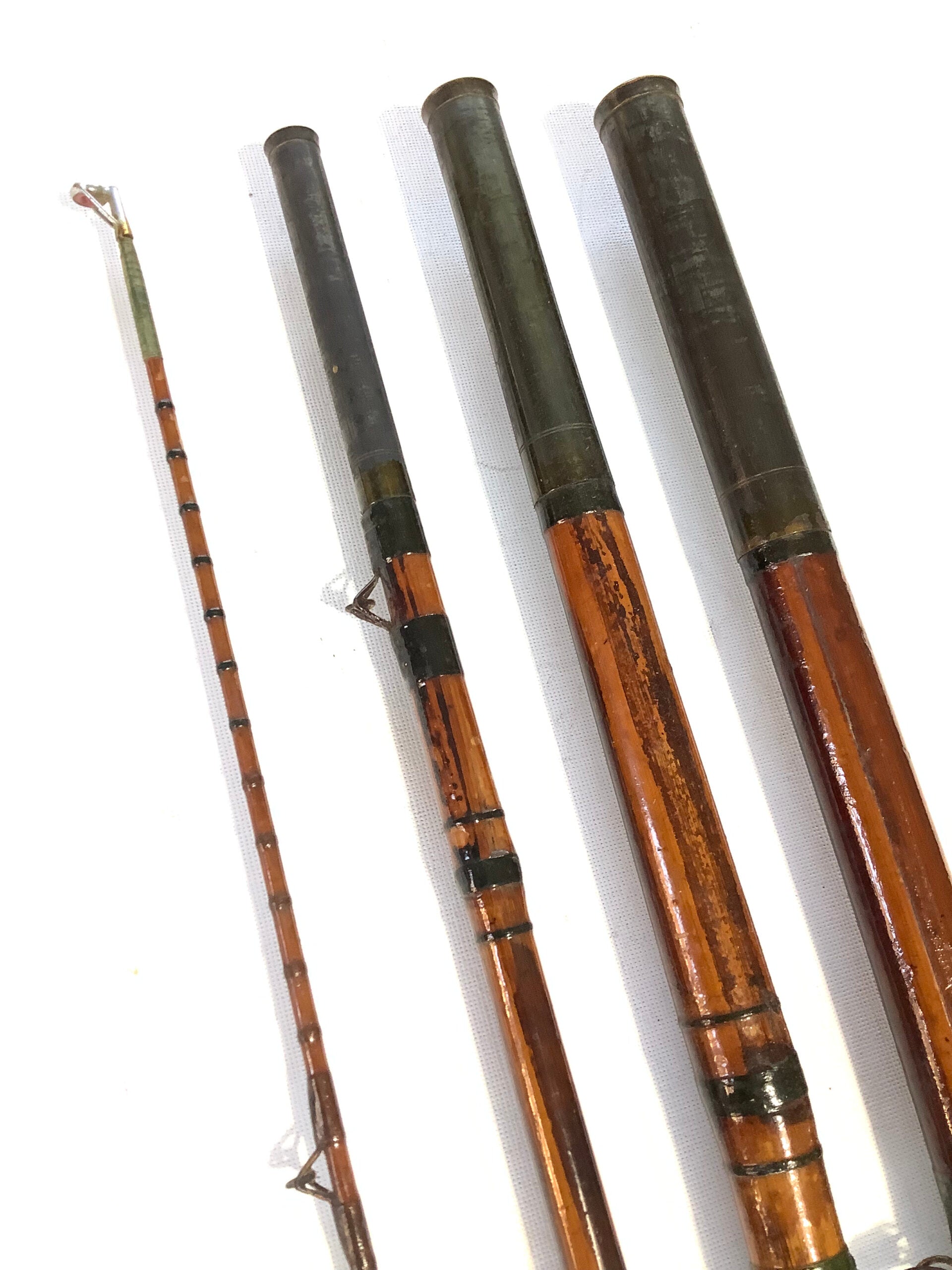 Scarce EGGINGTON Son 15ft Cane Rod ( In need of restoration )