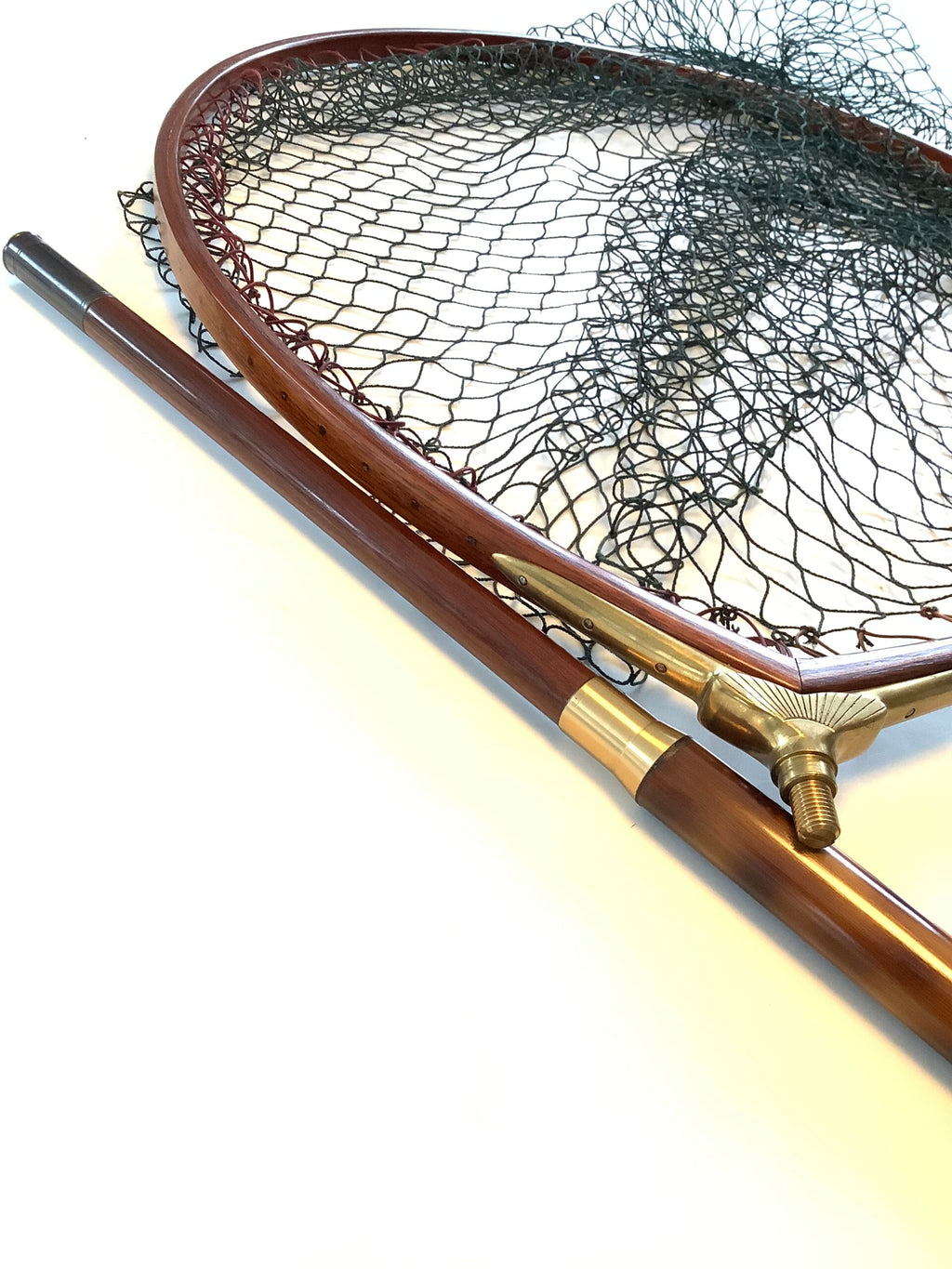 Very Rare Mr Crabtree Large Landing net by Master Craftsman LESZEK DELAG