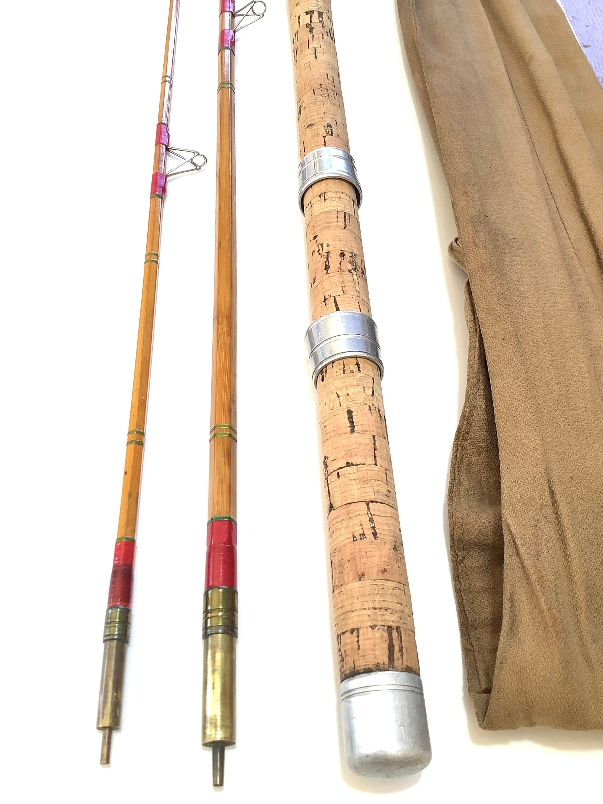 ALLCOCK Co “ RECORD BREAKER” Built Cane Float Rod