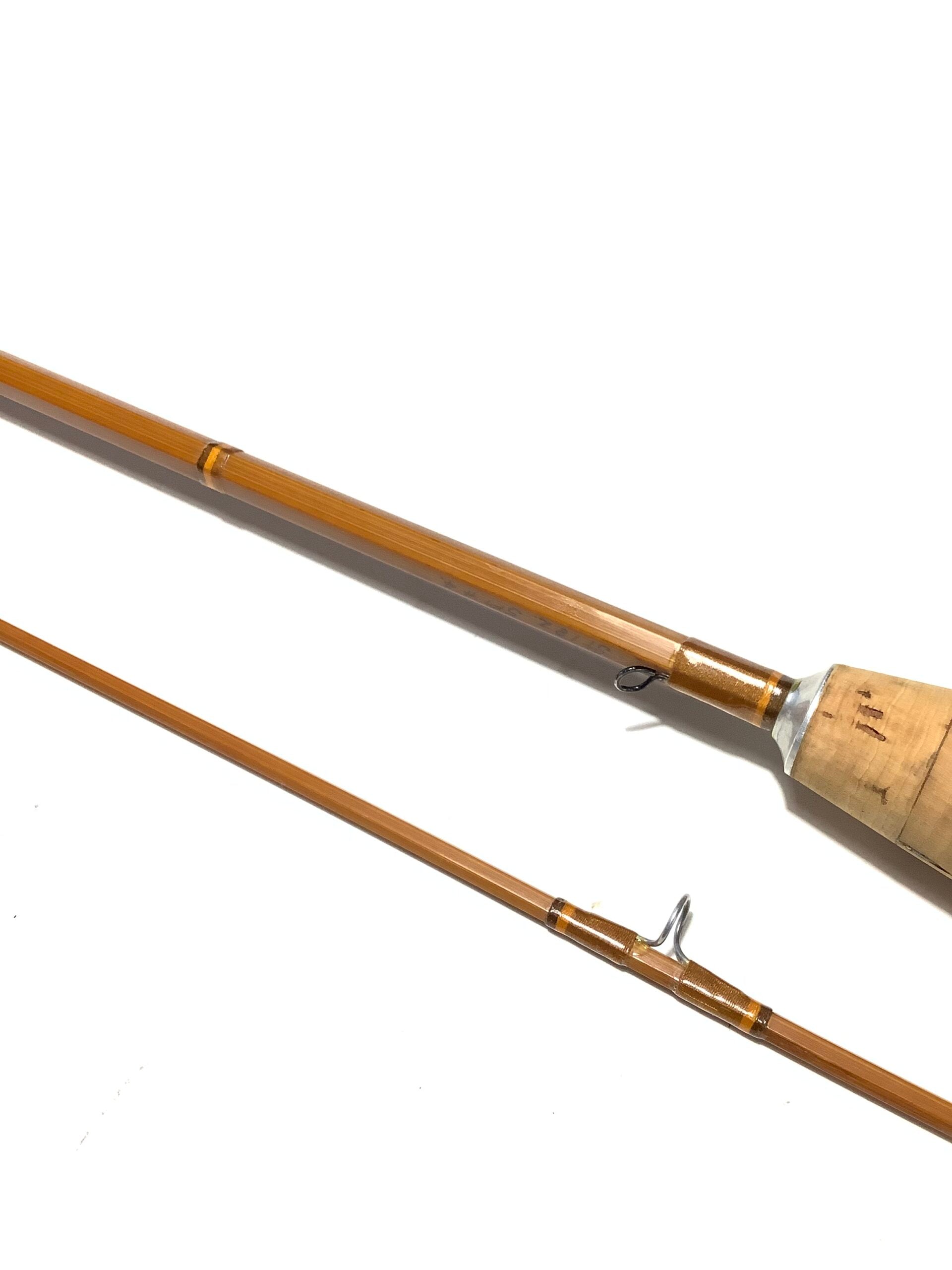 PARTRIDGE OF ENGLAND BUILT CANE 5ft DRY FLY ROD