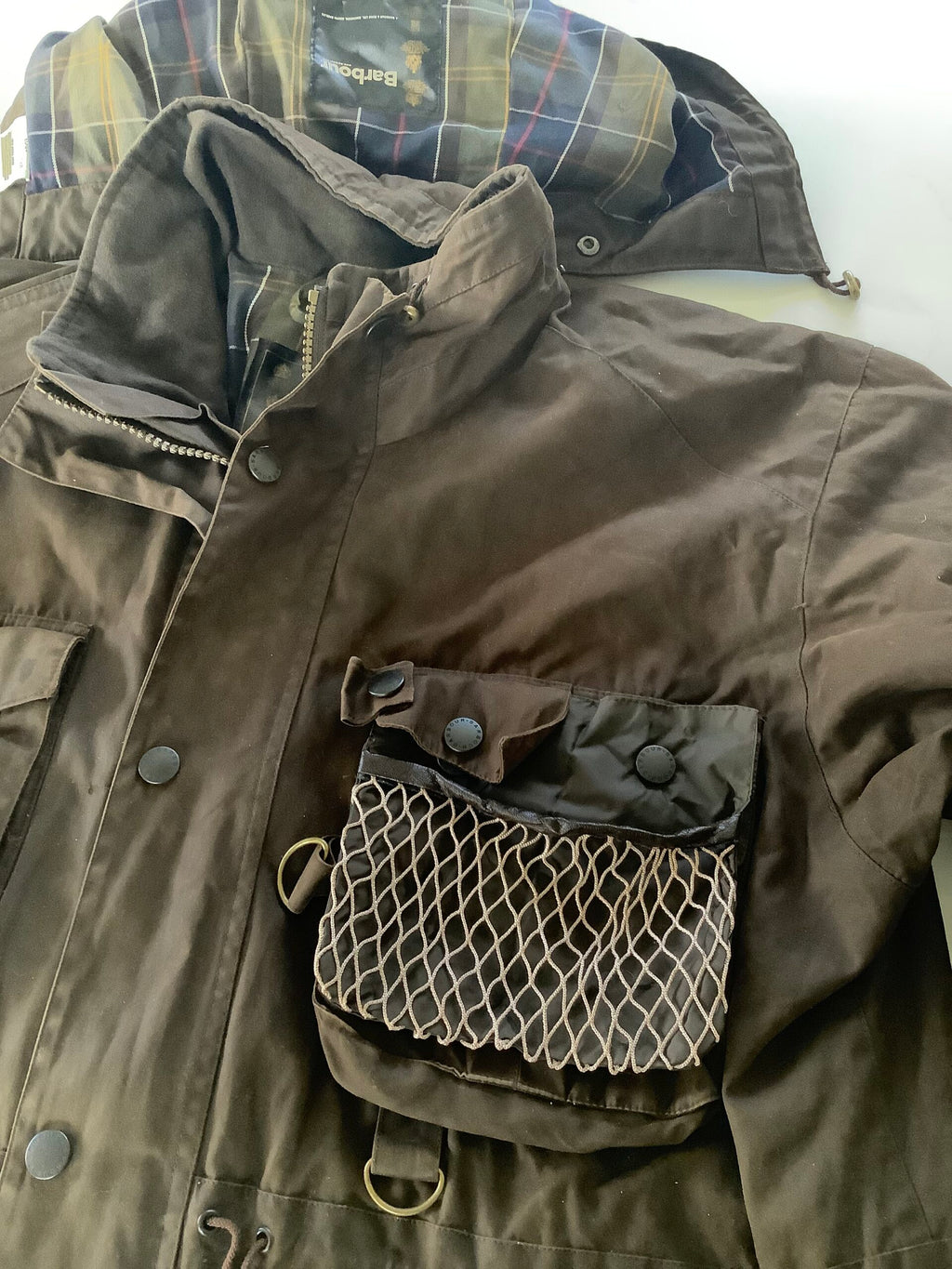 Rare Barbour “DryFly” XL Waxed Endurance Jacket
