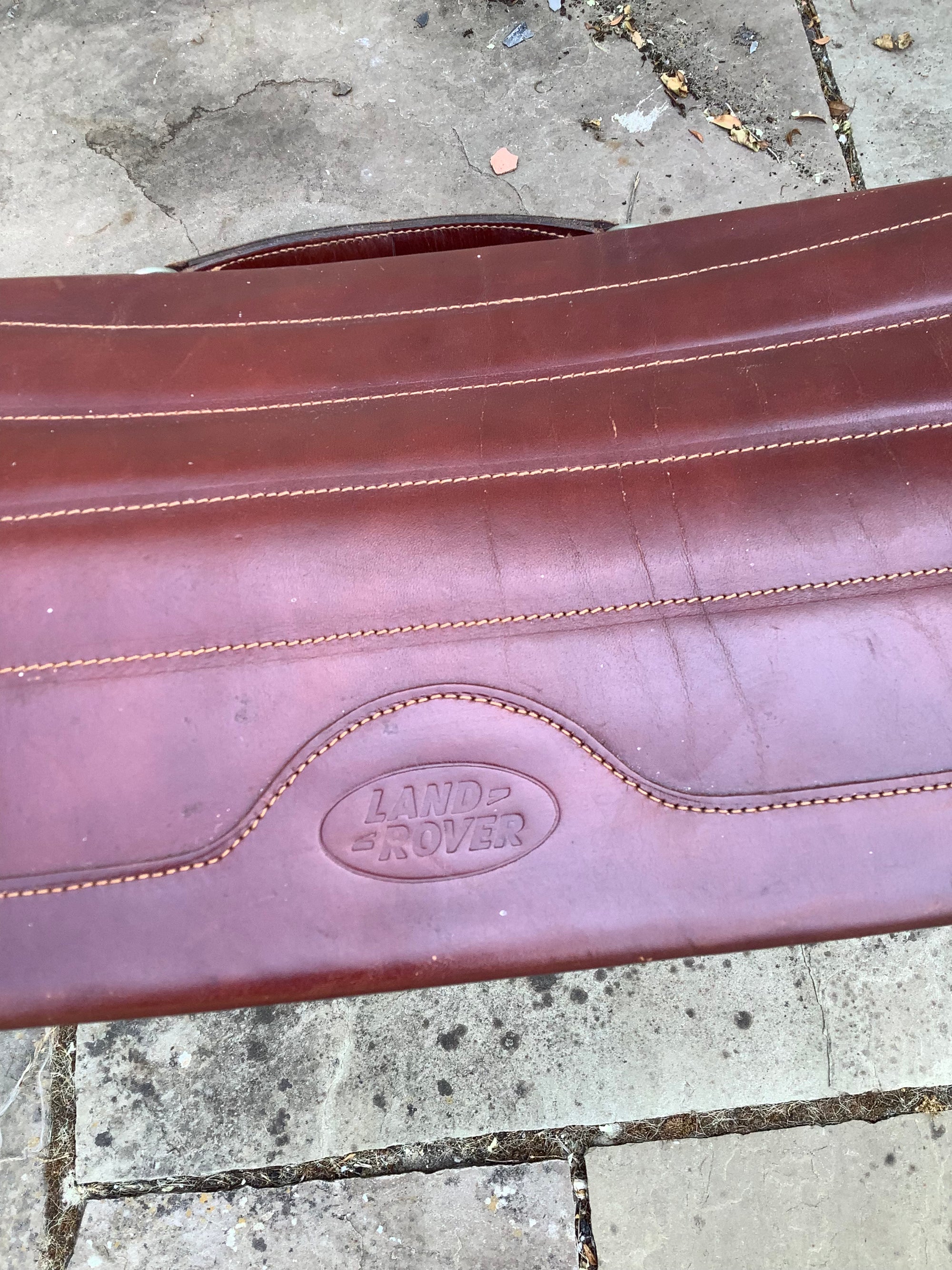 Ultra Rare Land Rover “ Holy Grail” Collectors Carry Seat by Royal DAVID LINLEY
