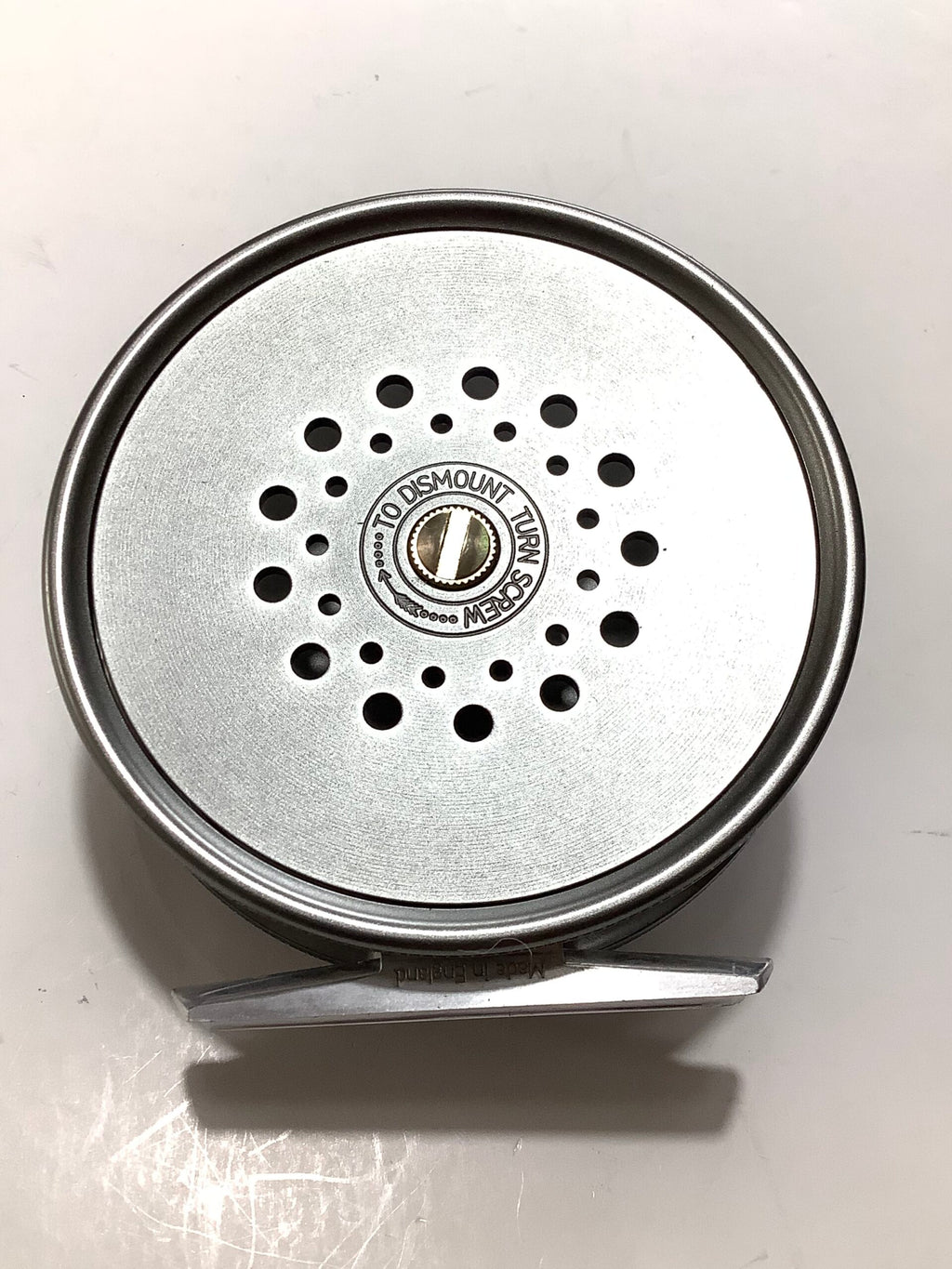 NEW HARDY BROS THE “ PERFECT” WIDE SPOOL 33/8” Fly Reel