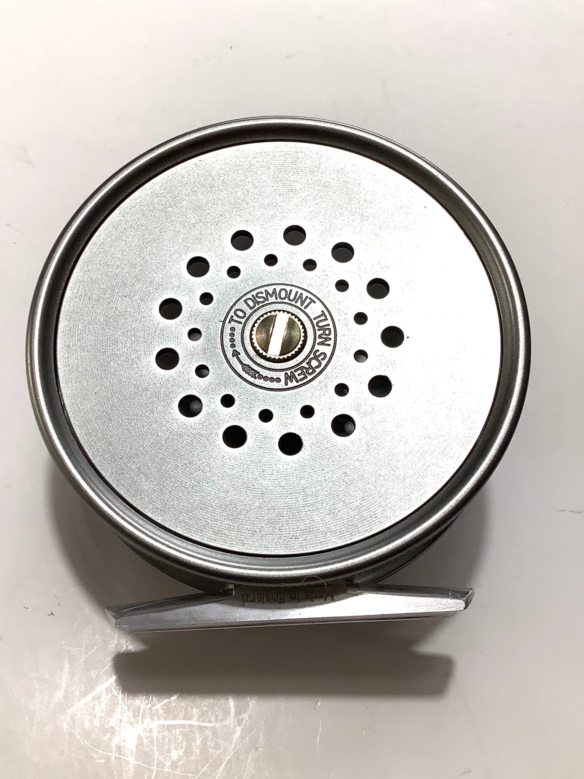NEW HARDY BROS THE “ PERFECT” WIDE SPOOL 33/8” Fly Reel