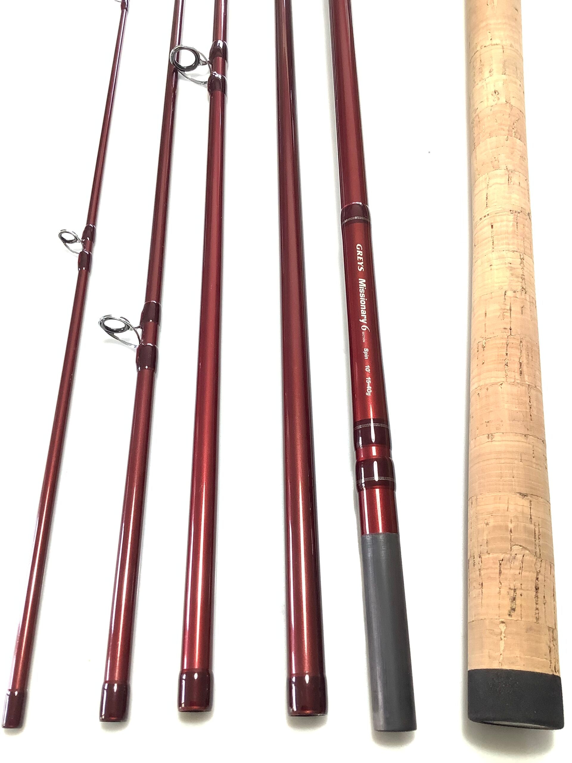 GREYS/HARDY MISSIONARY 10ft Six Section Travel Spin Rod