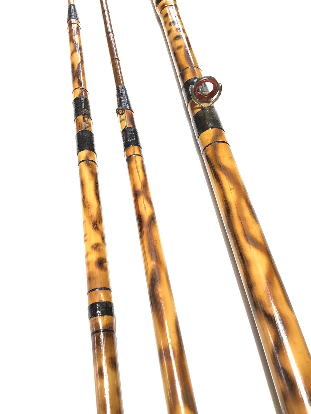 Rare HOMERS OF LONDON cane Float Rod with TWO TIPS.