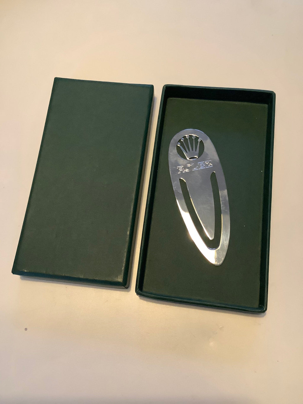 Rare Rolex silver Book Marker
