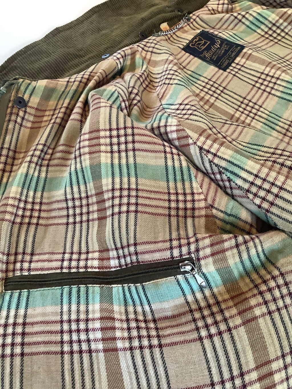 Vintage Hardy Bros 3/4 Length Wax Jacket