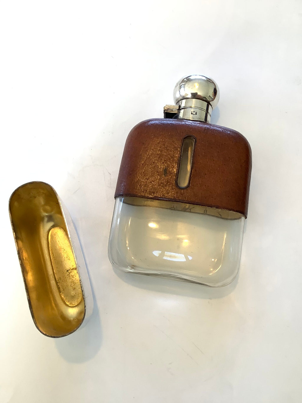 Antique James Dixon Hip Flask