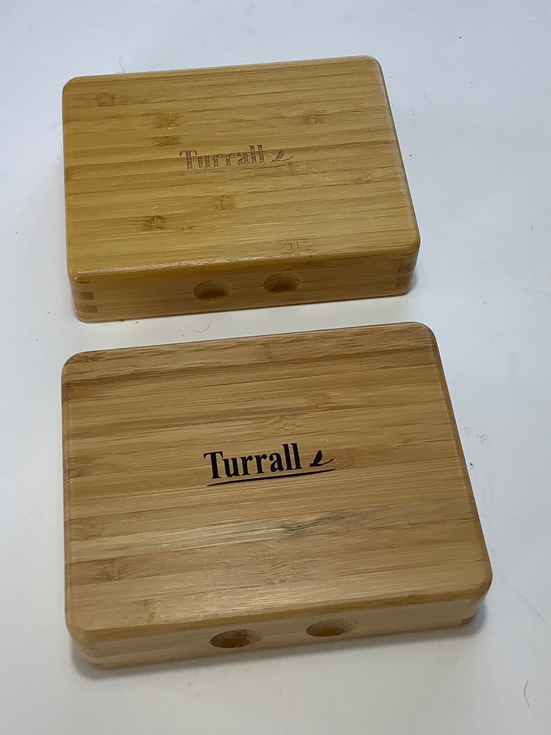 A Pair of TURRALL FLY BOXES With a Selection of Flies