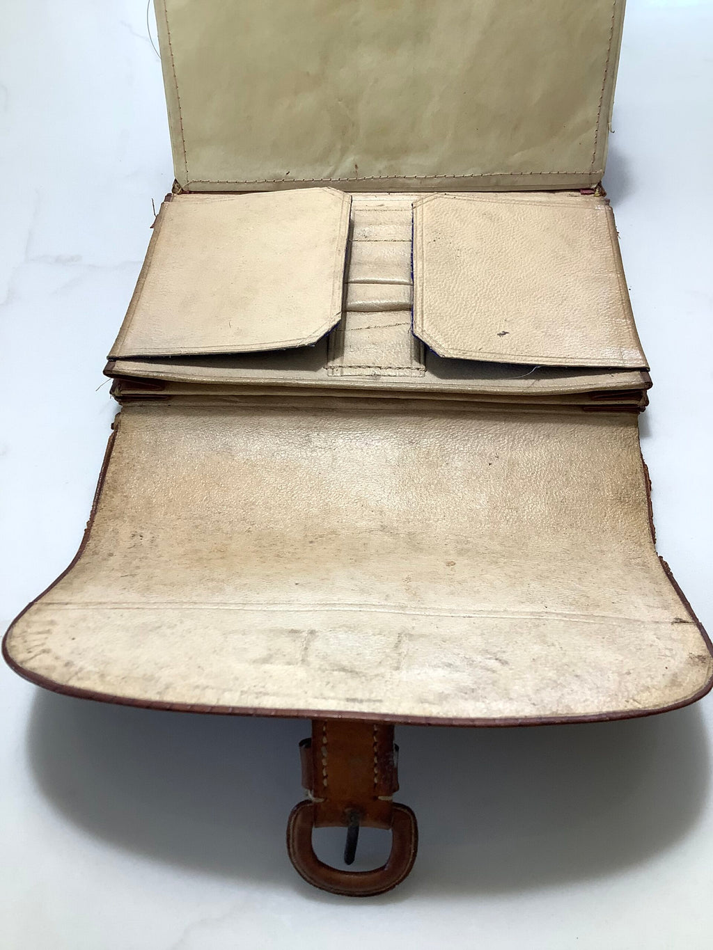 Antique Salmon/Trout Fly Wallet by Rare Maker “ ATKINSON of LANCASTER With Flies