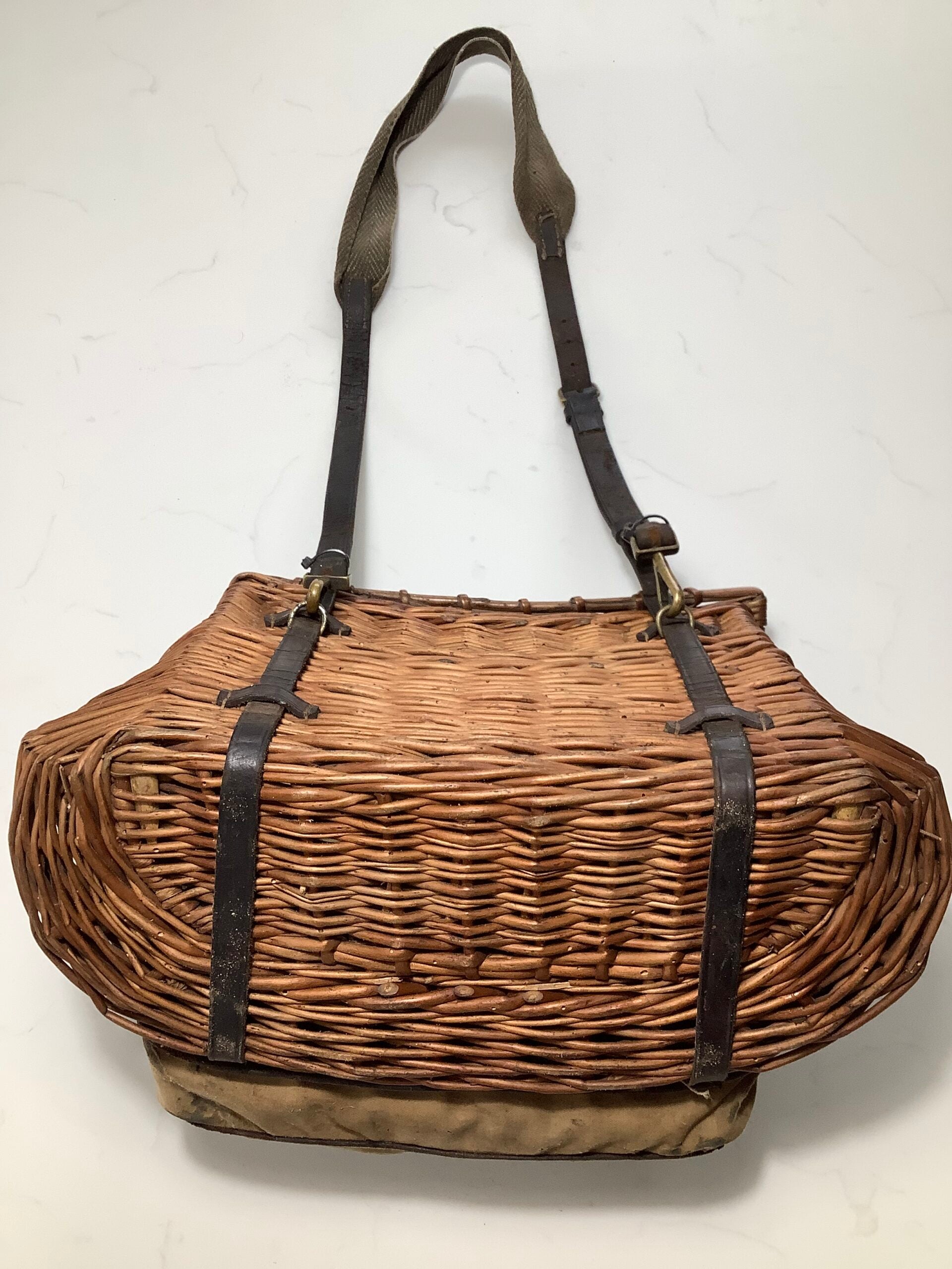 Antique Fisherman’s Creel/Hold-all