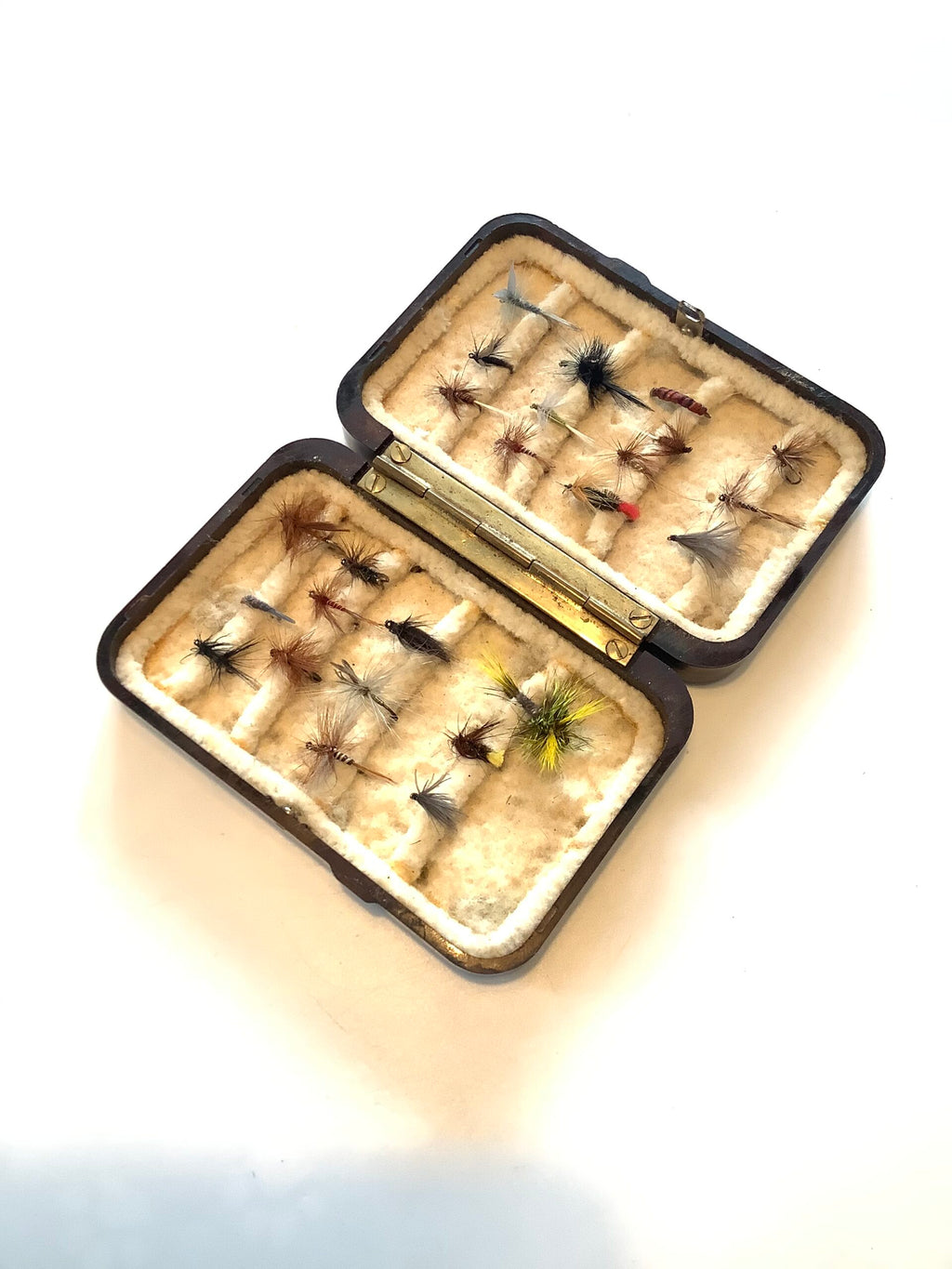 Antique Hardy Bros Neroda smallest pocket fly box
