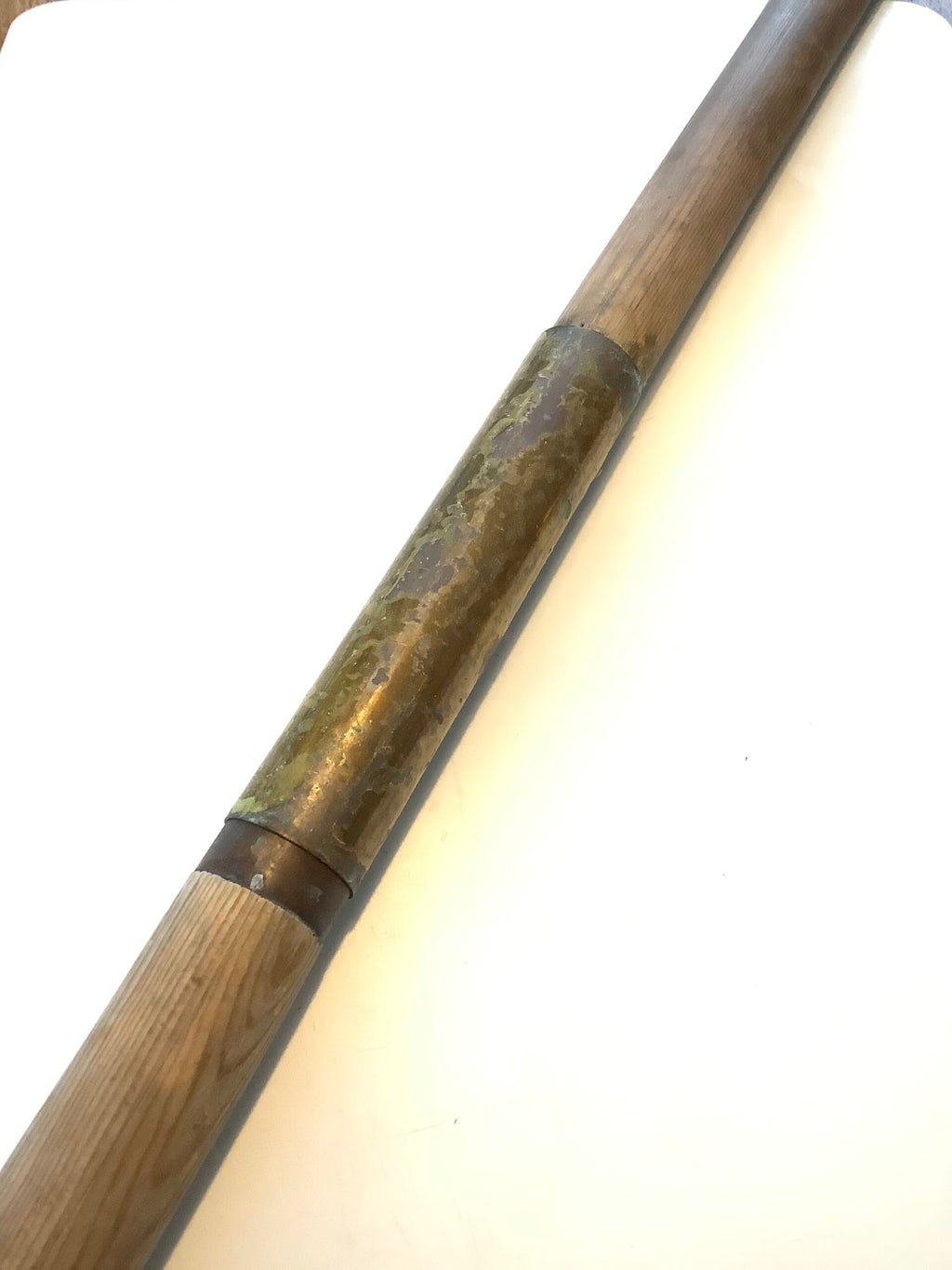 Antique Two piece detachable wooden canoe Paddle