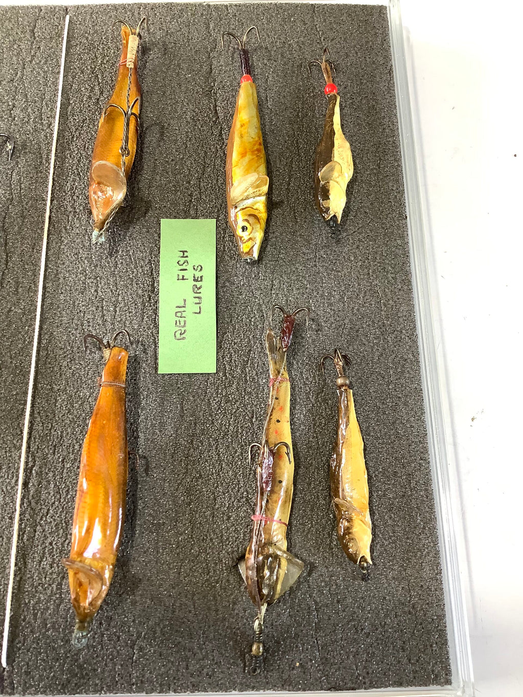 Rare Antique HATTON OF HEREFORD Minnow lures and Real Fish Lures