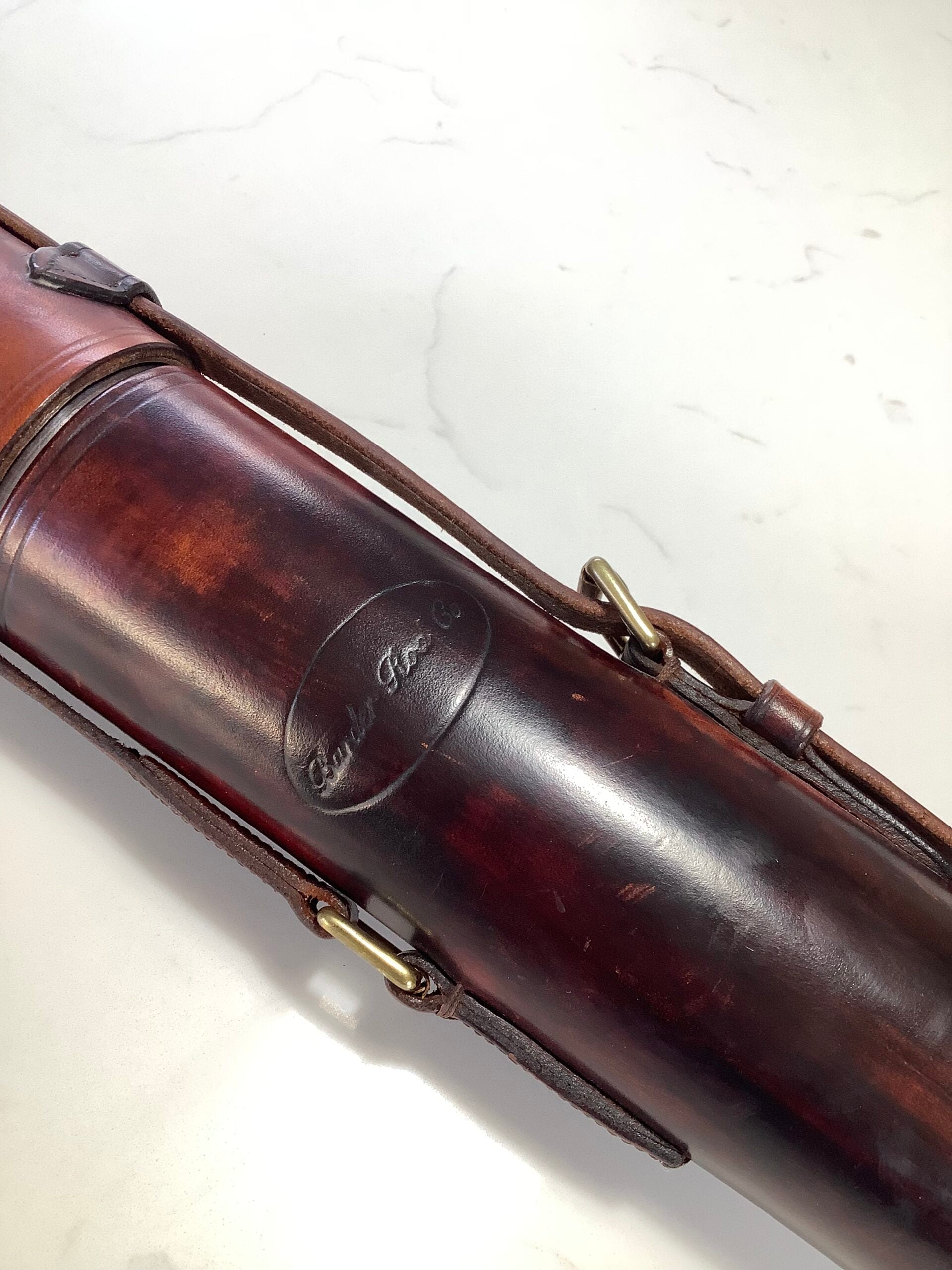 EDWARD BARDER Leather Rod Holder