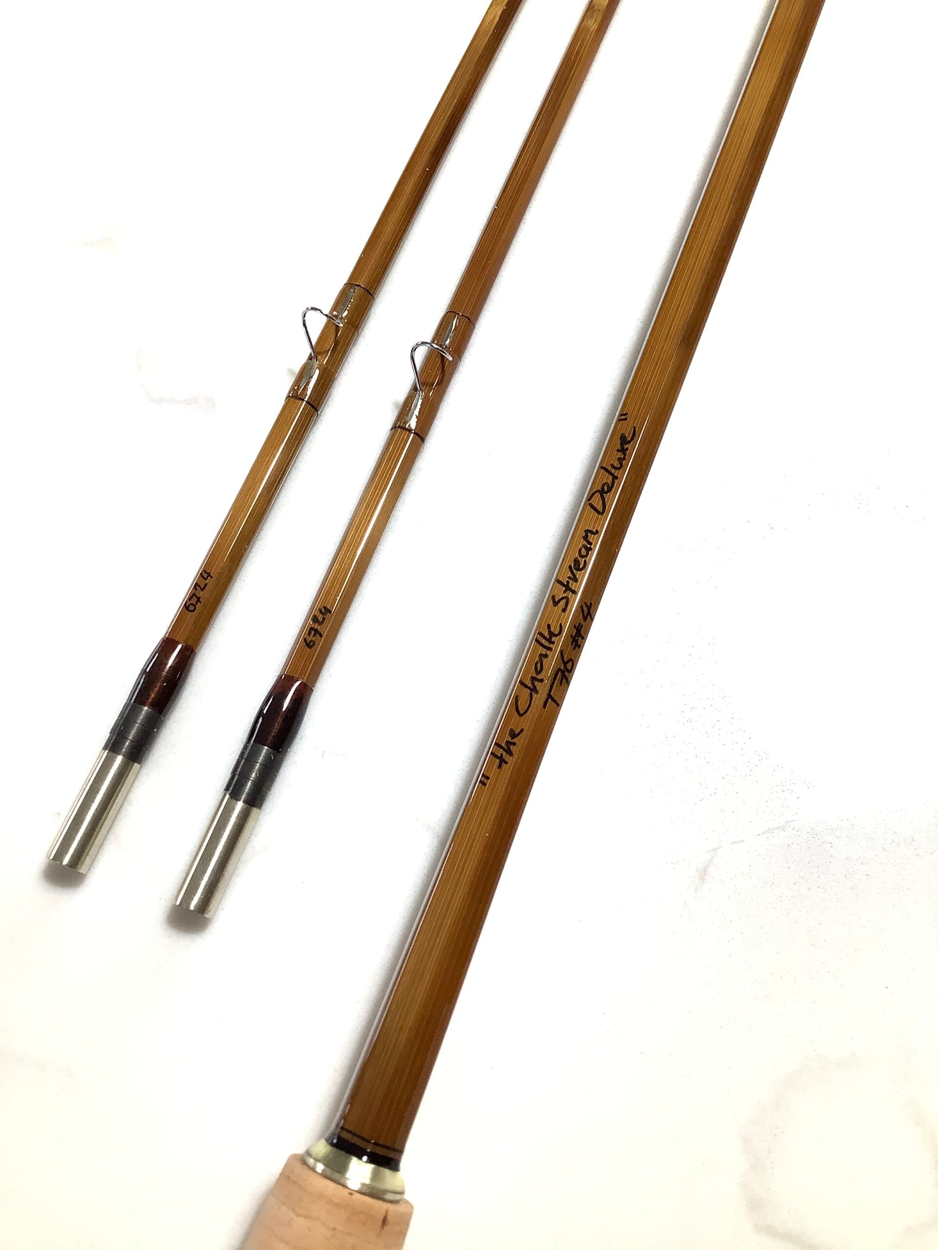 Highest Quality Bespoke Built “ THE CHALK STREAM DELUXE” 7 ft 6” #4 Fly Rod by VANWICK of The Netherlands