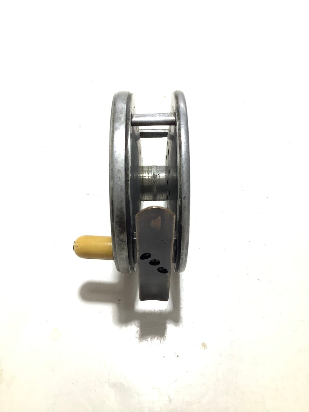 Very Rare Antique HARDY BROS Brass Faced Perfect Narrow Drum Fly Reel