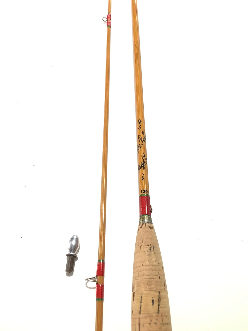 Pristine as New HARDY BROS Built Cane 6ft Fly Rod Latest New Build