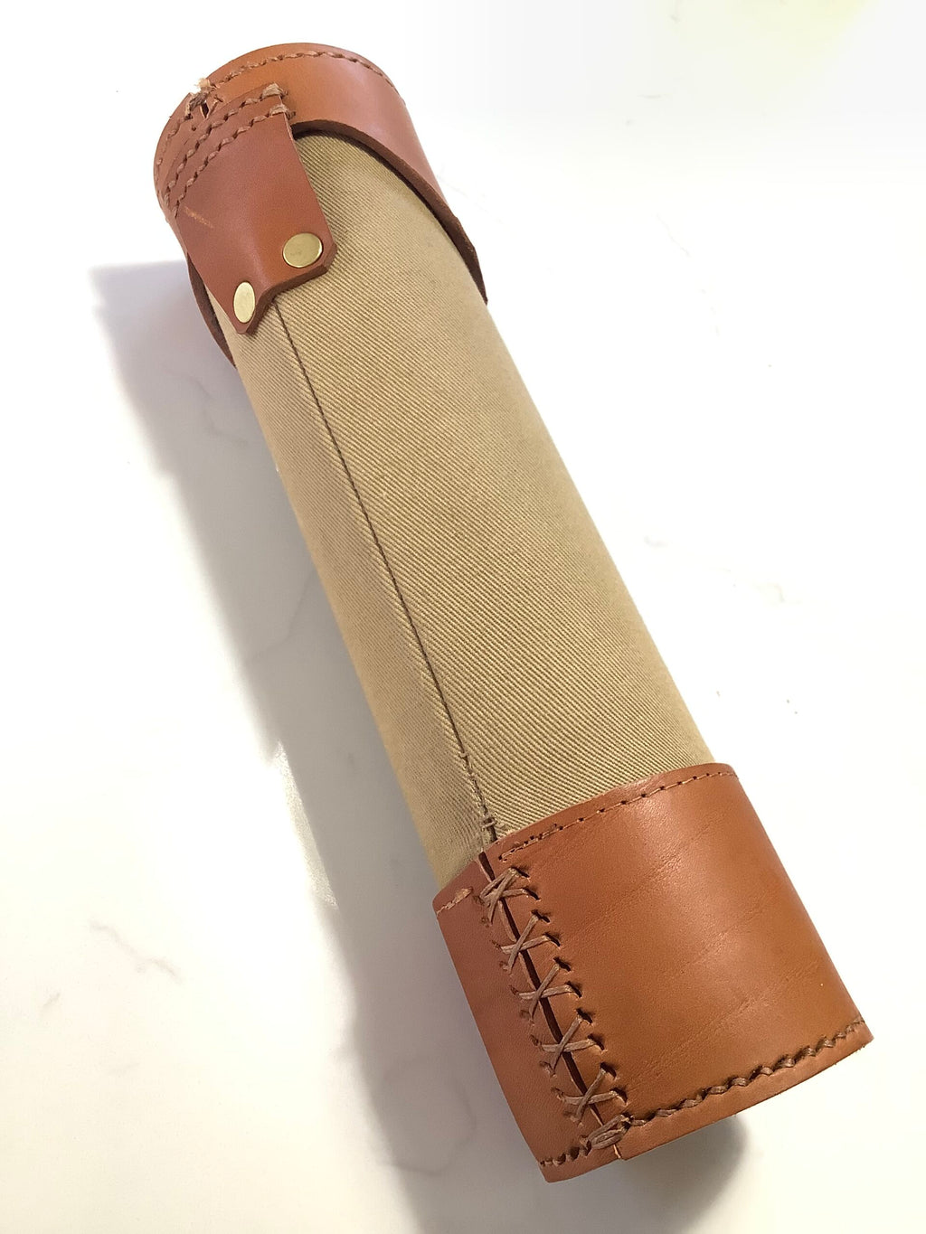 Andrew Field Best Quality Hand crafted Leather Canvas Float Case