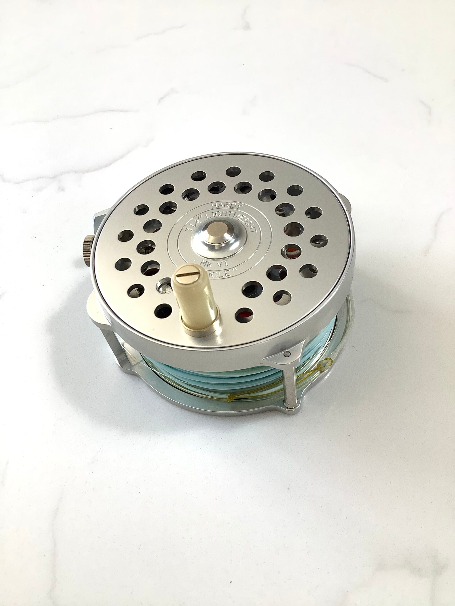 Hardy Bros BOUGLE 3 1/4” MKVI Lightweight Fly Reel with new line