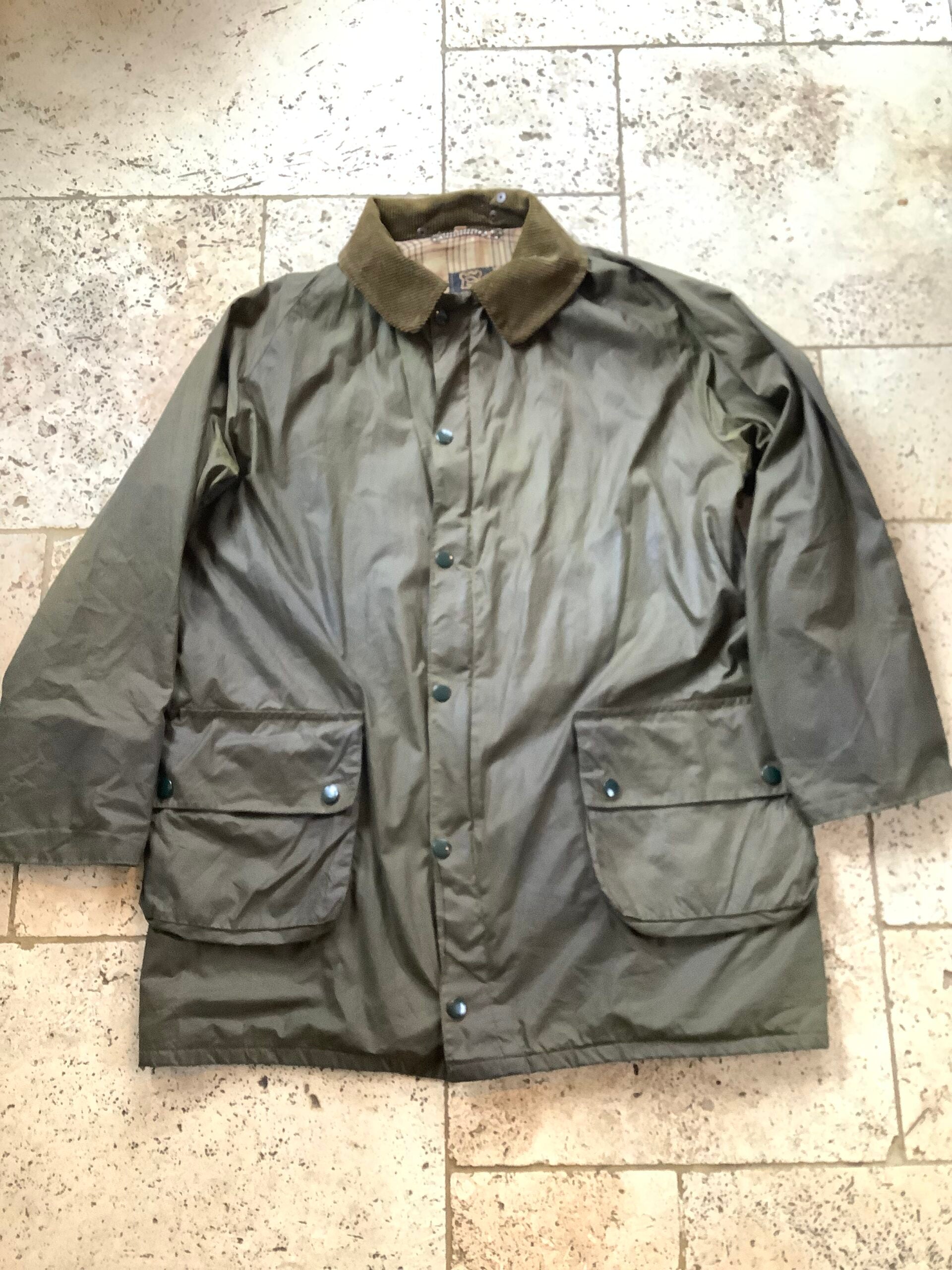 Vintage Hardy Bros 3/4 Length Wax Jacket