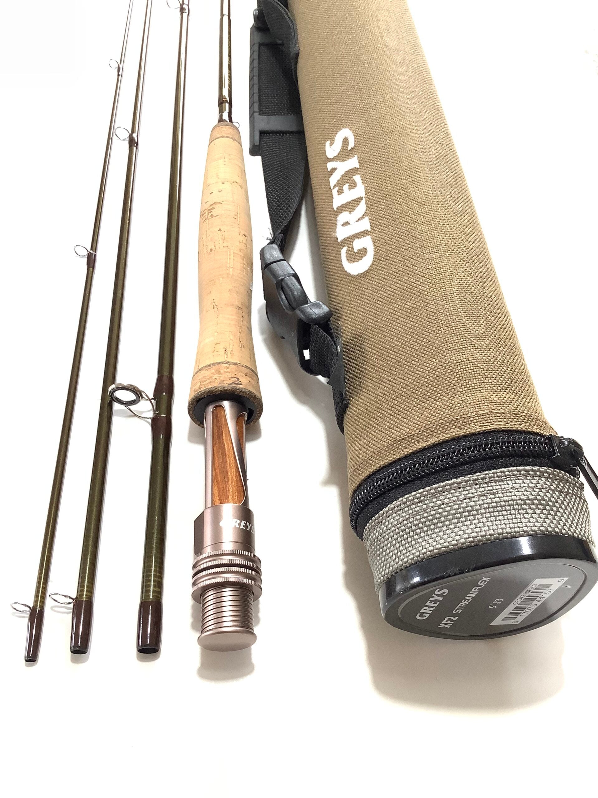 New GREYS XF2 Streamflex 9ft #3 Fly Rod – Antique & Vintage