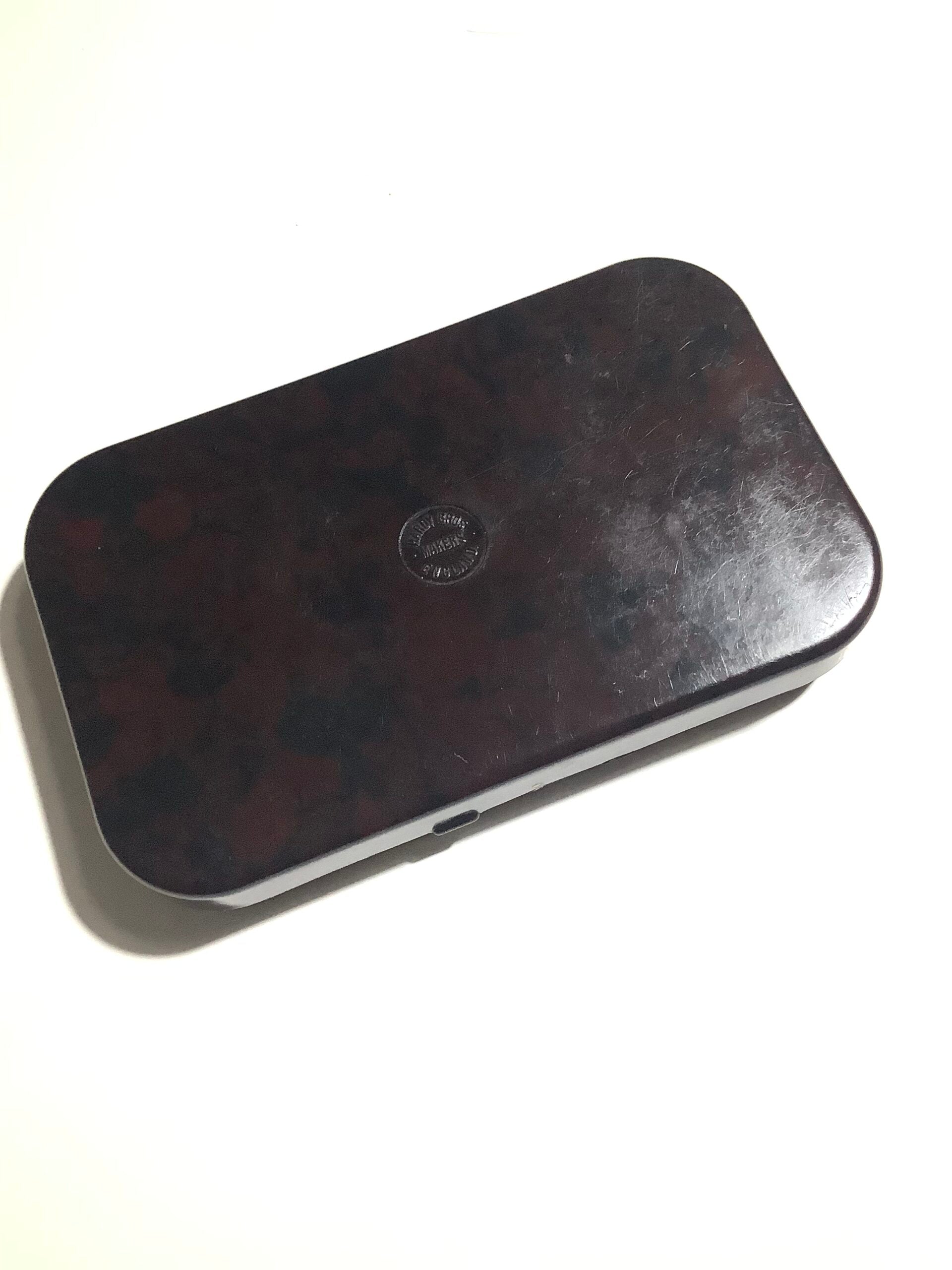Antique HARDY BROS Large Dry Fly NERODA BOX