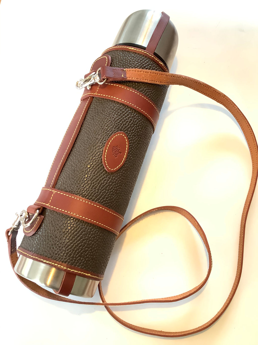 Mulberry of England Scotch Grain Flask Carrier
