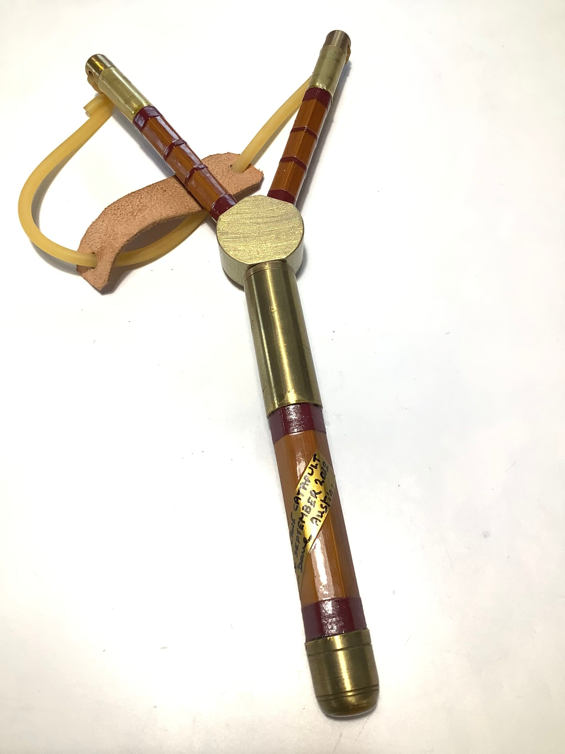 A Rare Vintage Hand Crafted Bait Catapult By Dave Austin