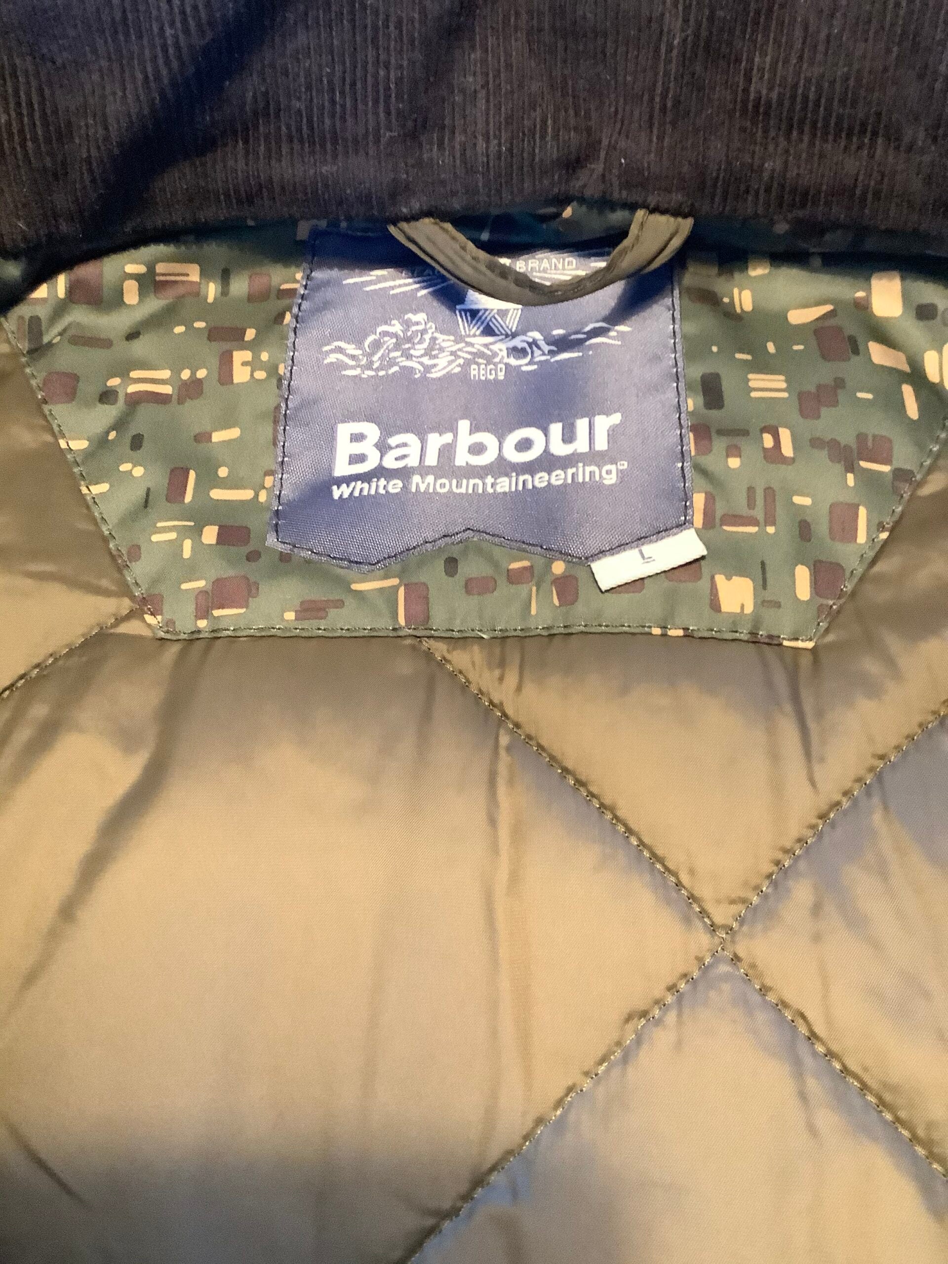 Barbour Mountaineering Brantmoto Wax Jacket size Large