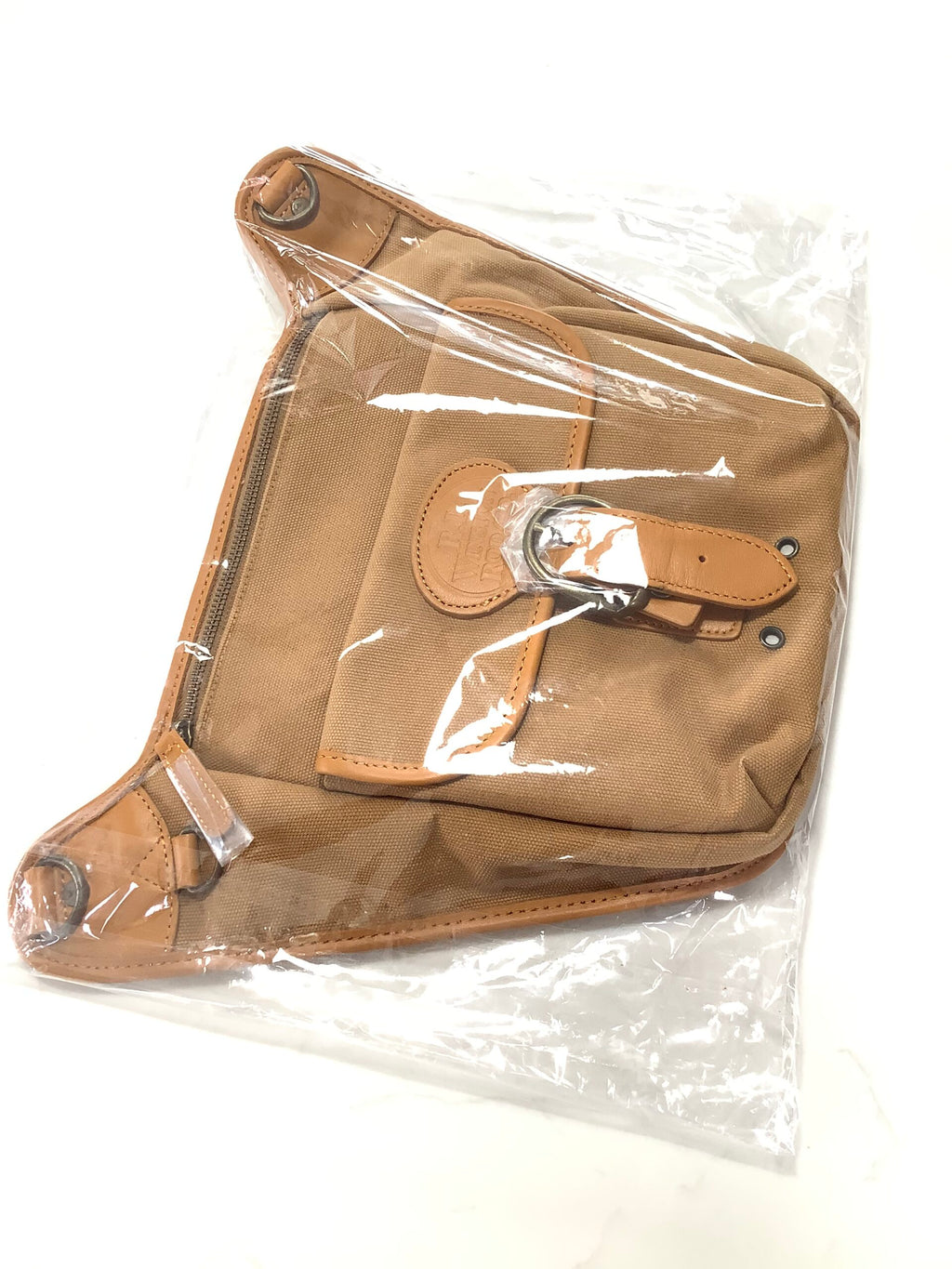 NEW unused R.L.WINSTON Rod Company Leather Canvas Hold-all