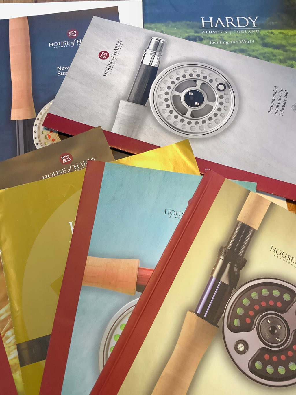 Various Hardy Bros Anglers Guides and price lists